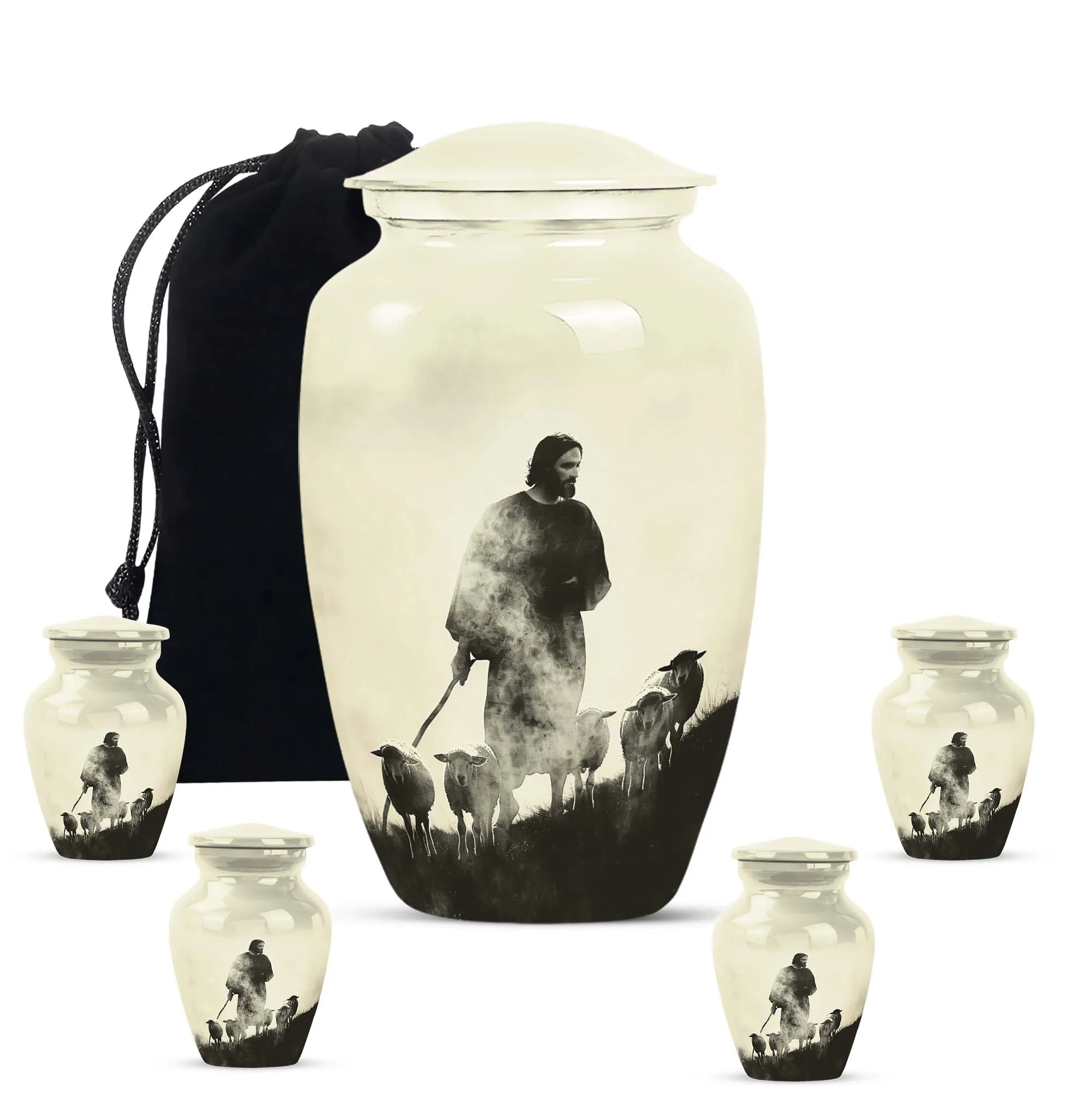 Shepherd Urn as Memorial Cremation Vault
