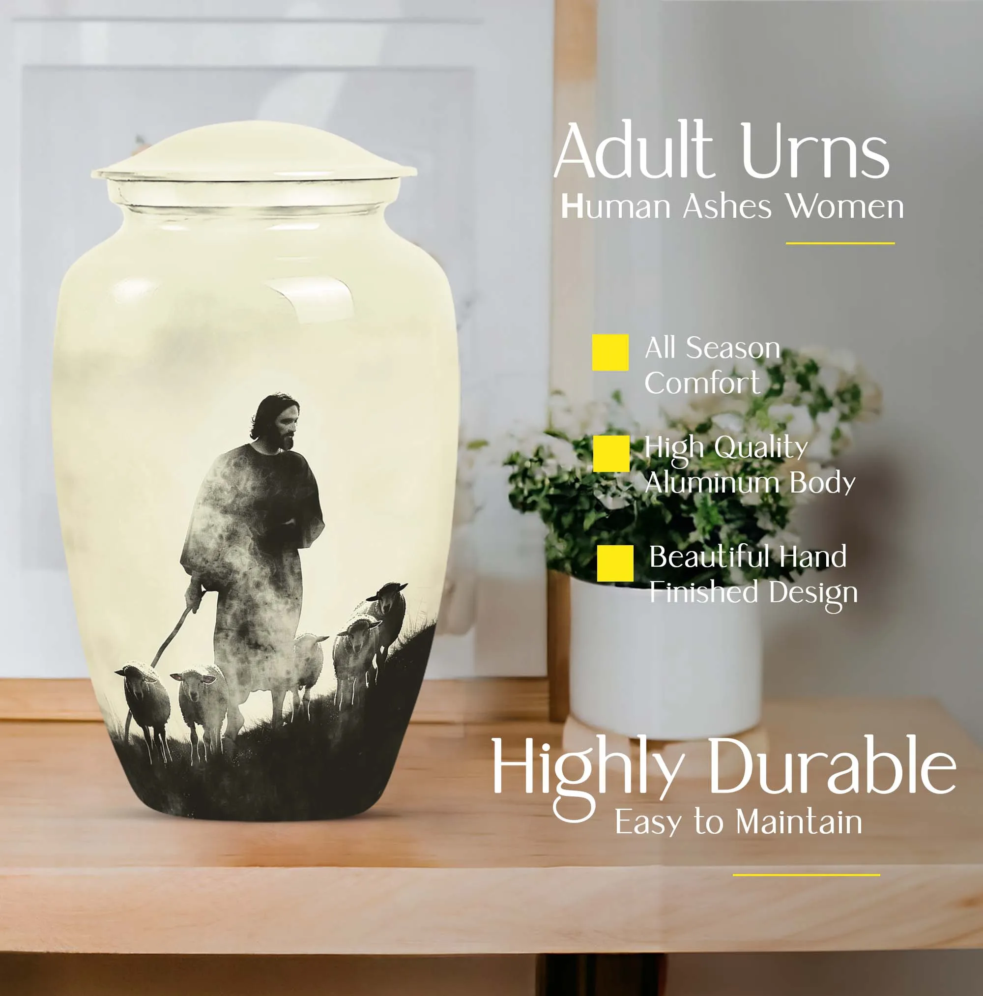Shepherd Urn as Memorial Cremation Vault