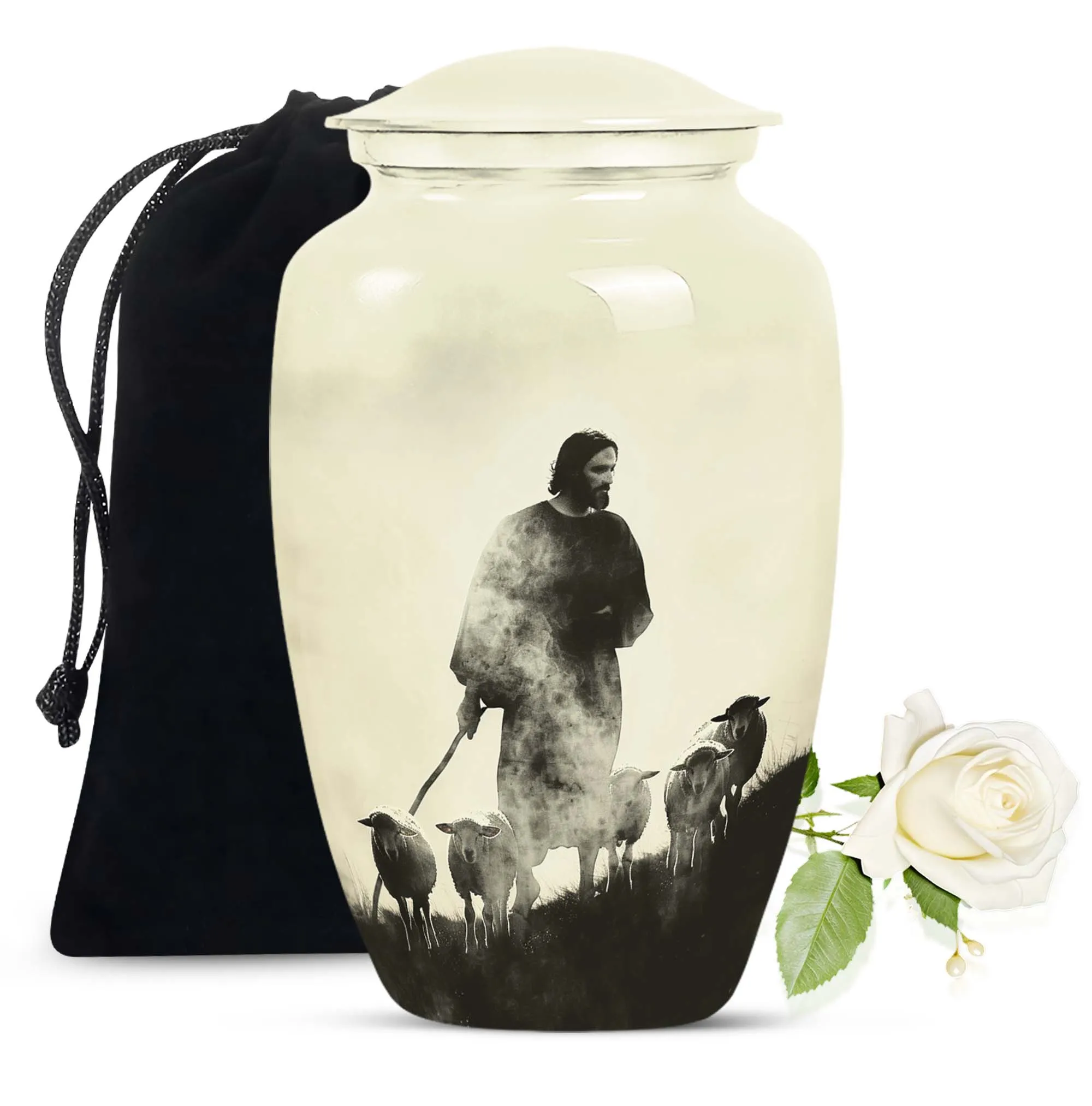 Shepherd Urn as Memorial Cremation Vault