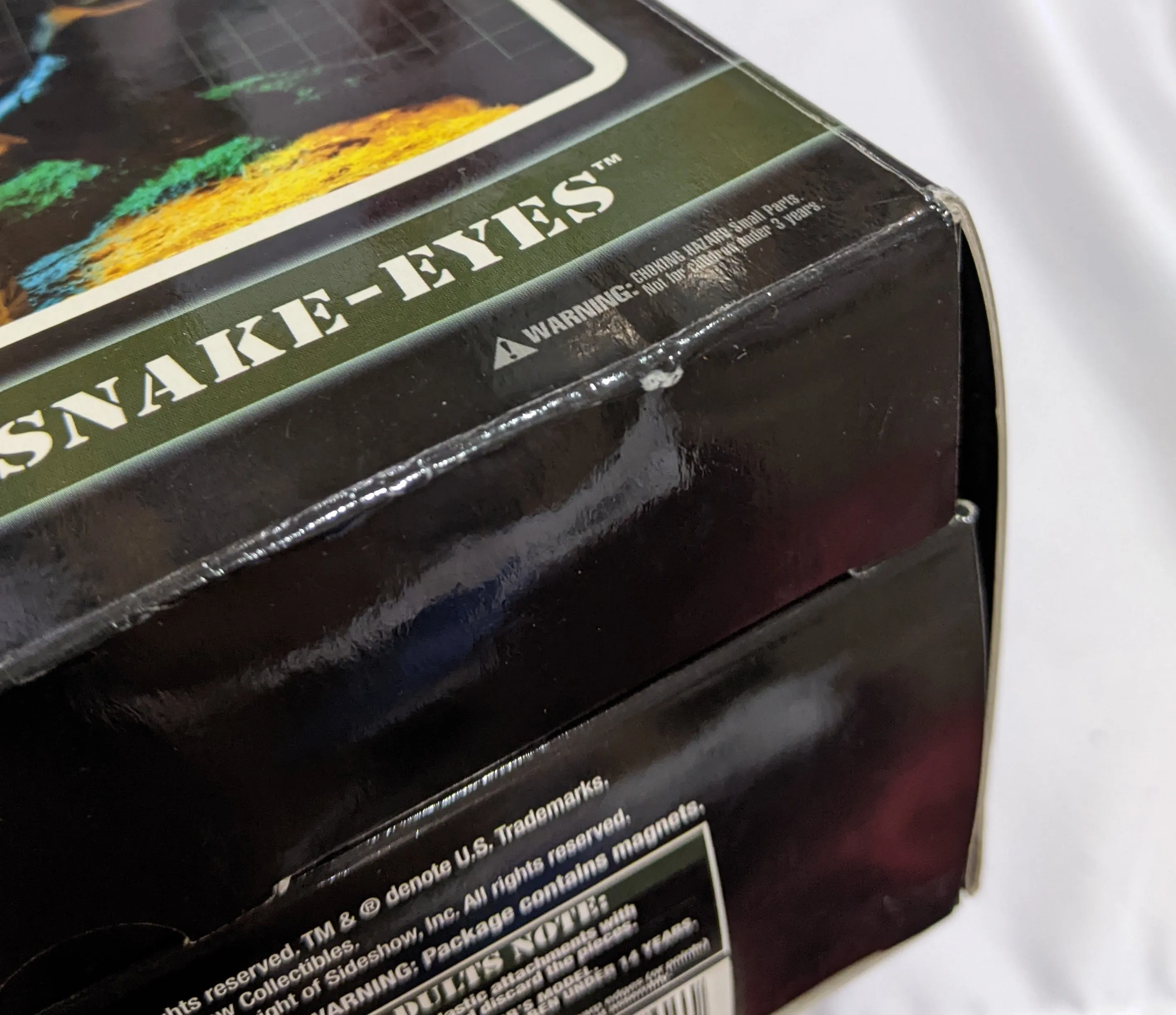 Sideshow Collectible 1/6 G.I. Joe Commando Snake Eyes Sixth Scale Figure - B *Open Box*