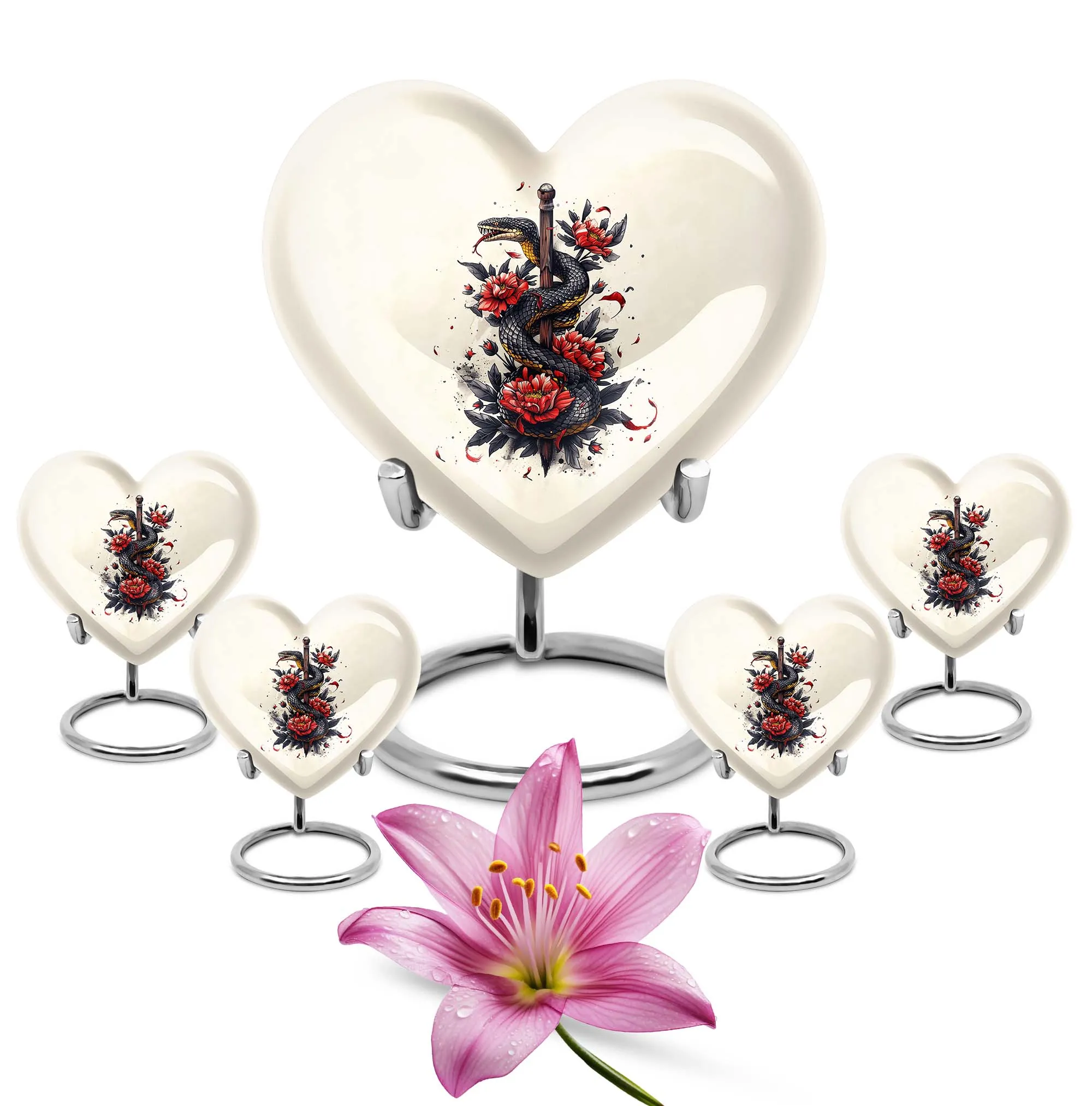 Snake Heart Cremation Memorial A Unique Recollection