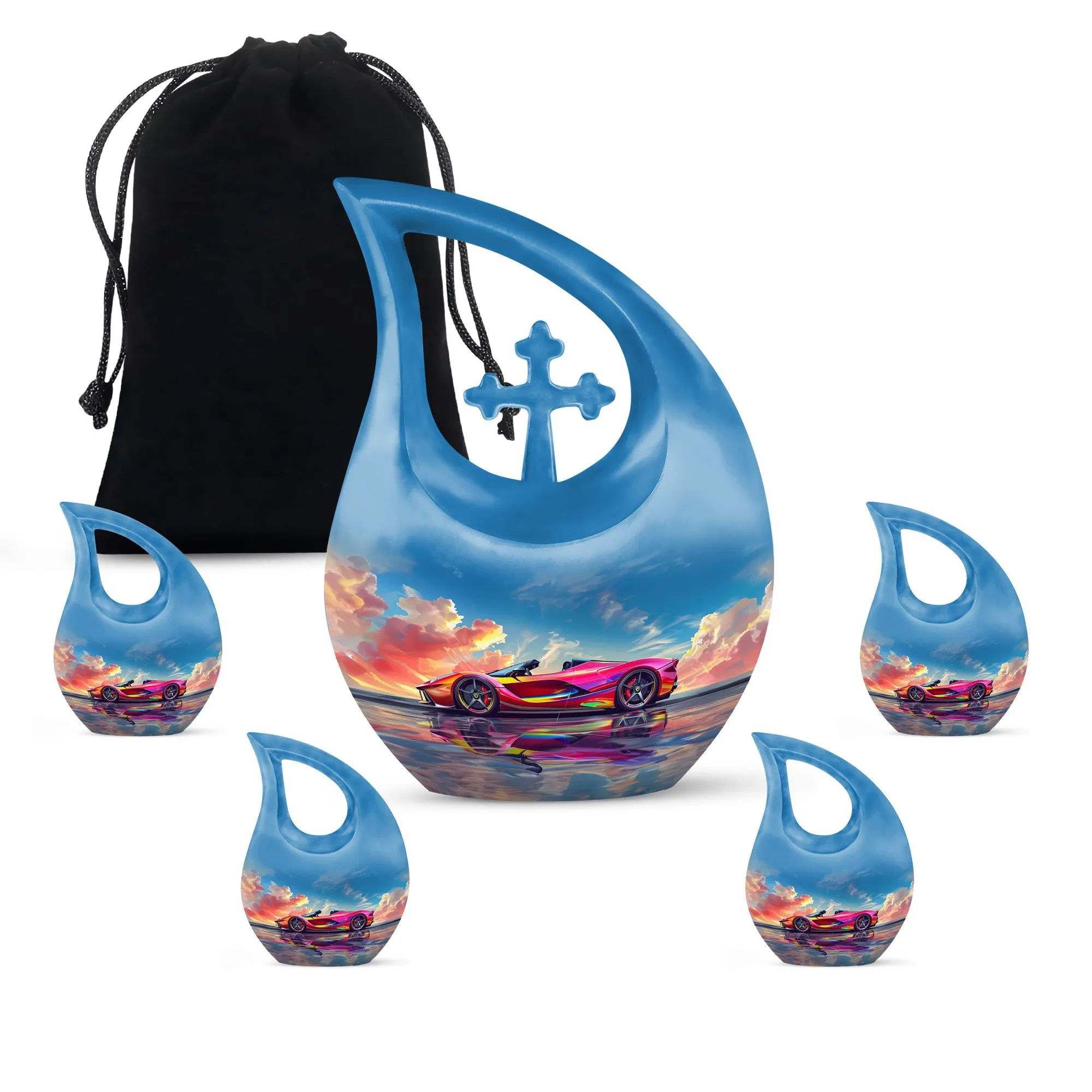 Spectrum Roadster Urn: A Unique Memorial Urn for Ashes