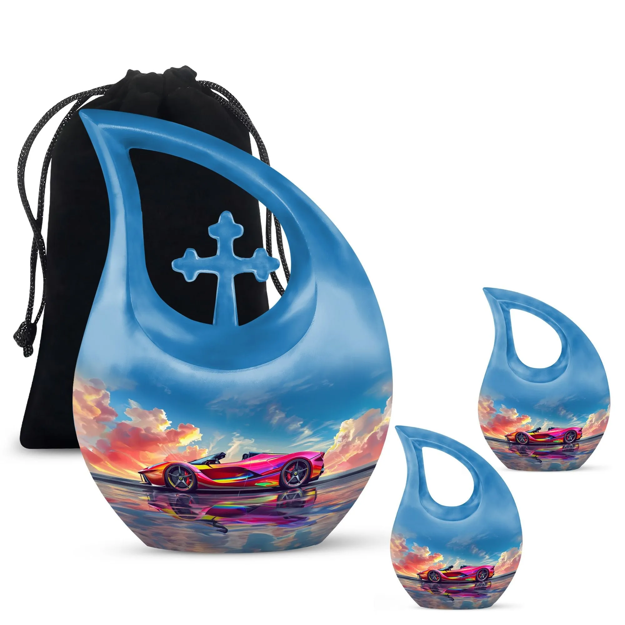 Spectrum Roadster Urn: A Unique Memorial Urn for Ashes
