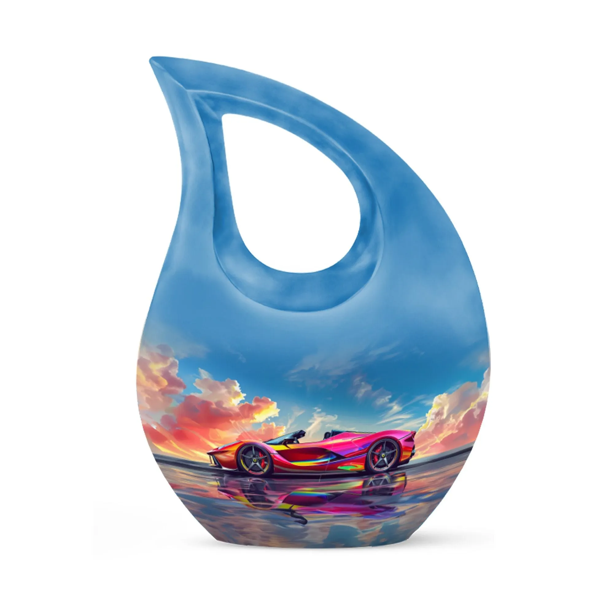 Spectrum Roadster Urn: A Unique Memorial Urn for Ashes