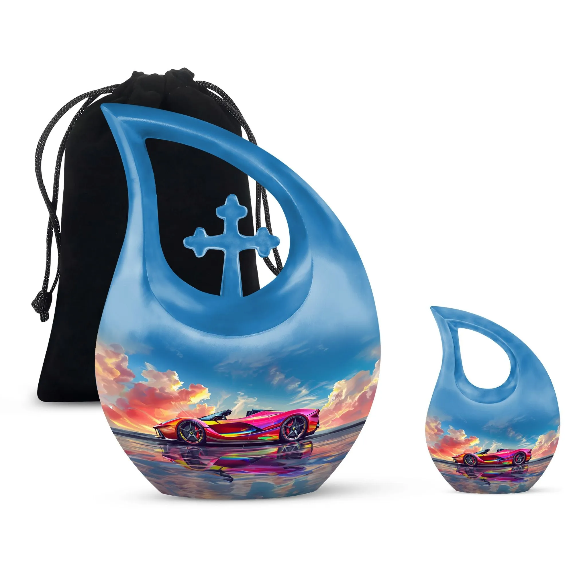 Spectrum Roadster Urn: A Unique Memorial Urn for Ashes