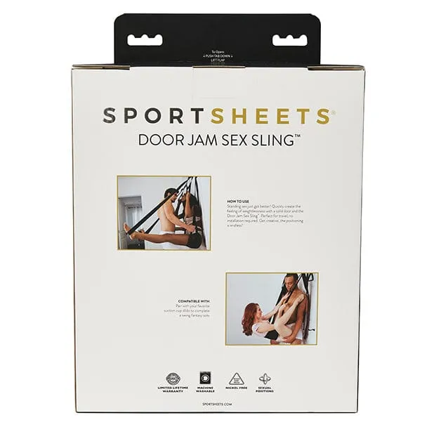 Sportsheets - Door Jam Sex Sling Swing (Black)