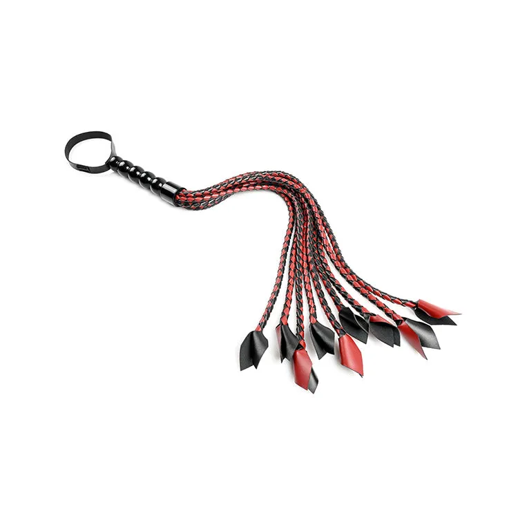 Sportsheets Saffron Braided Flogger
