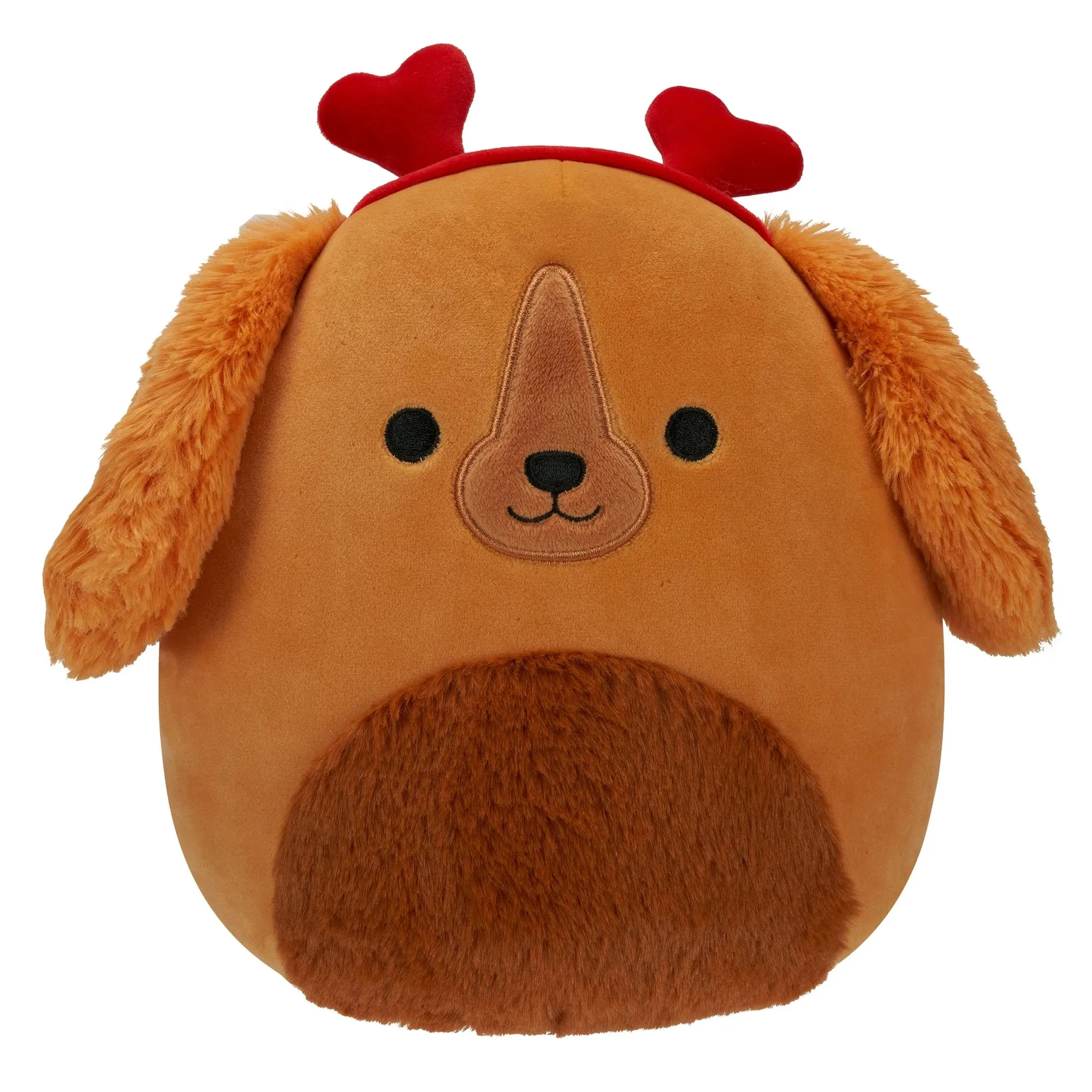 Squishmallows 42544 8 Inch Corinna The Tabby Cat   8 inch Finley The Retriever Valentine Plush, 2-Pack