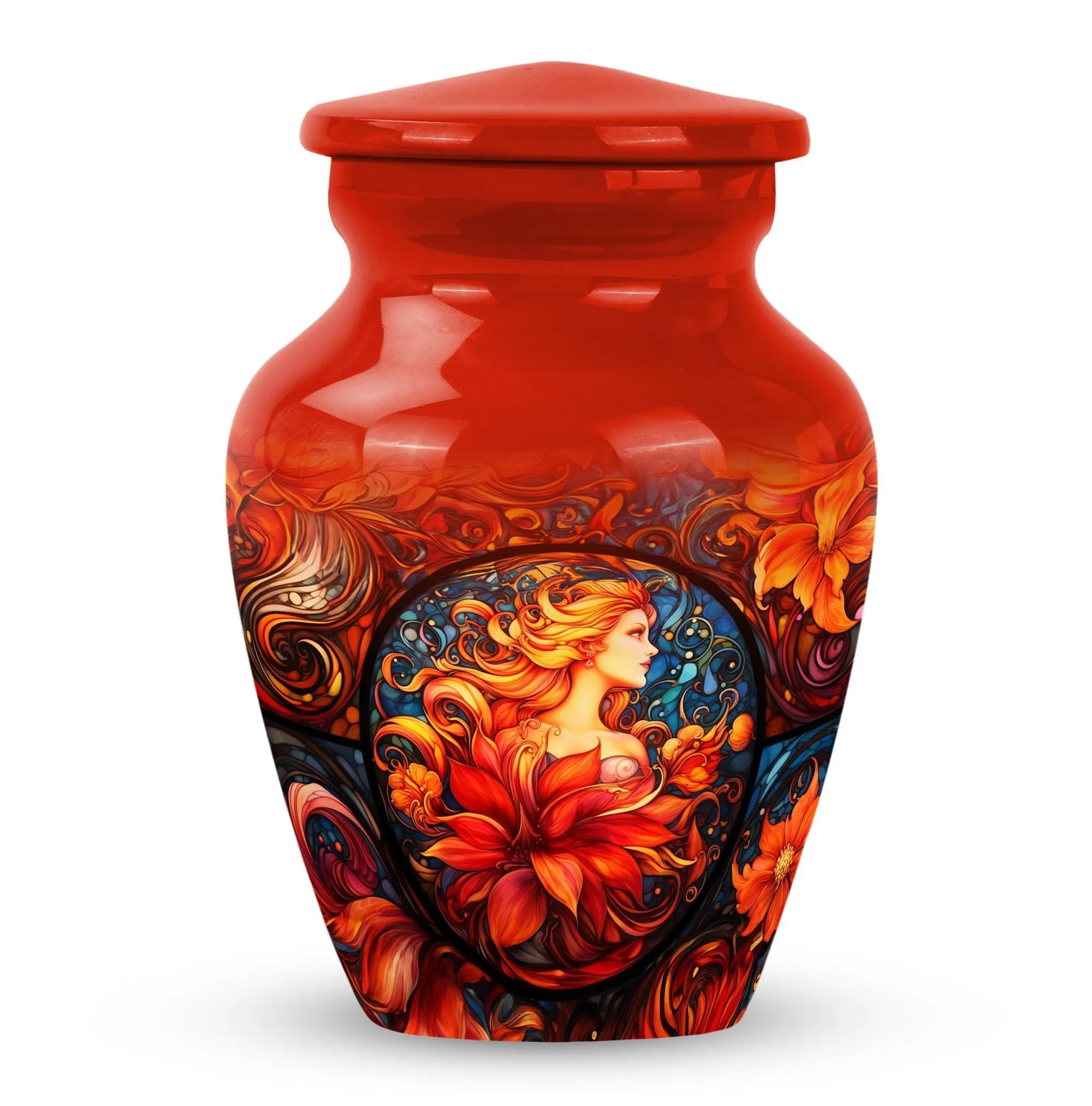 Stained Glass Urn for Significant End-of-Life Moments