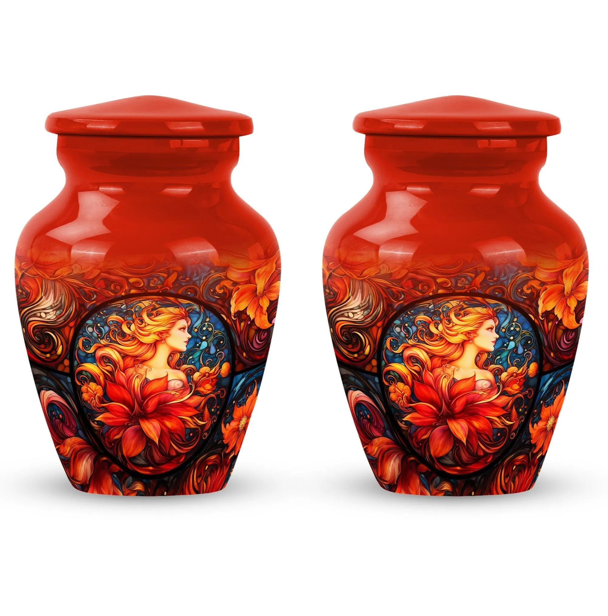 Stained Glass Urn for Significant End-of-Life Moments