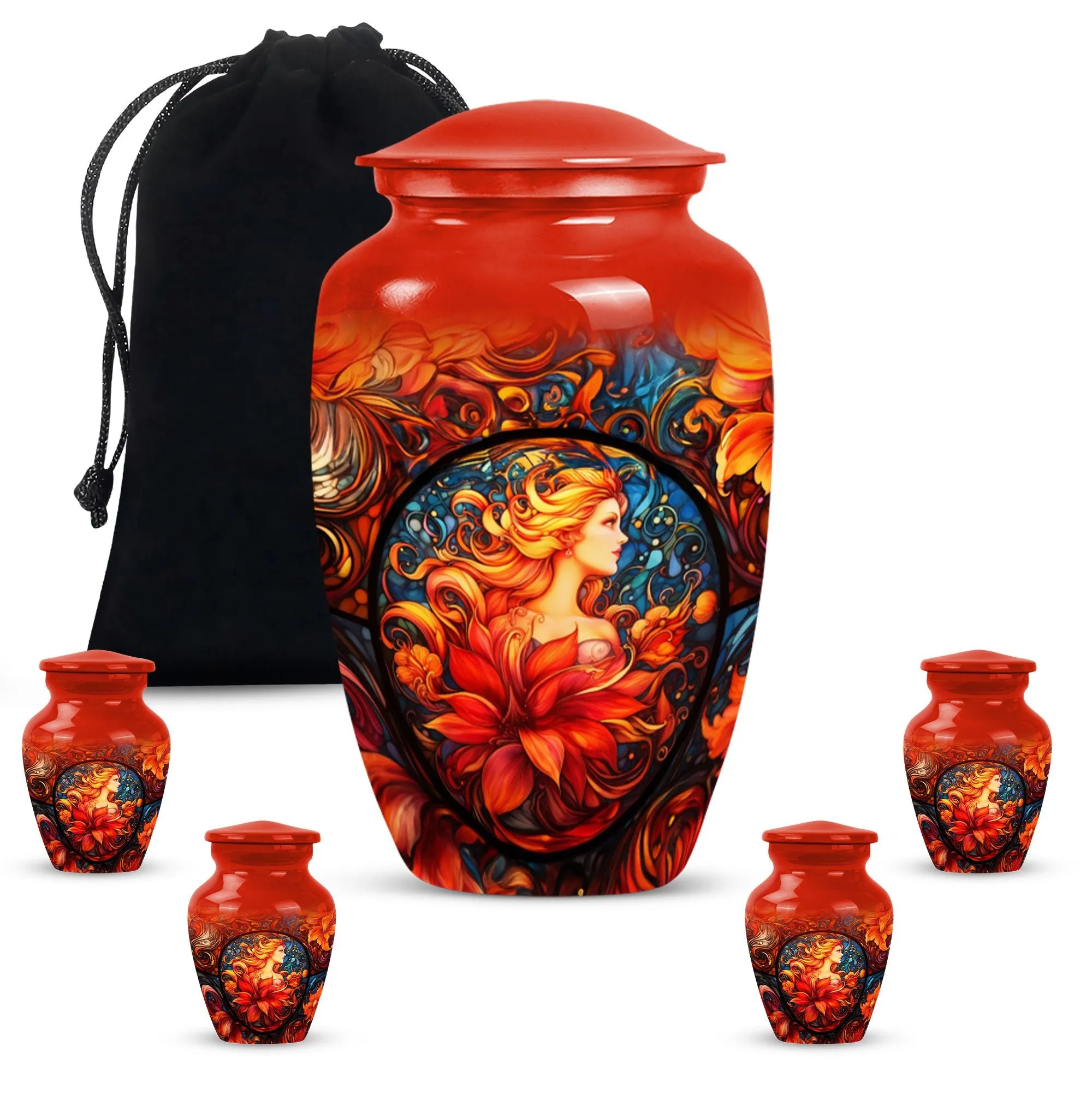 Stained Glass Urn for Significant End-of-Life Moments