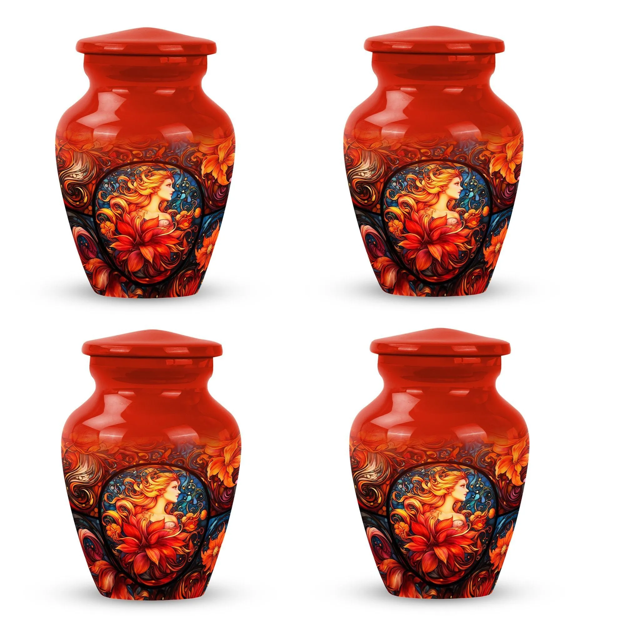 Stained Glass Urn for Significant End-of-Life Moments