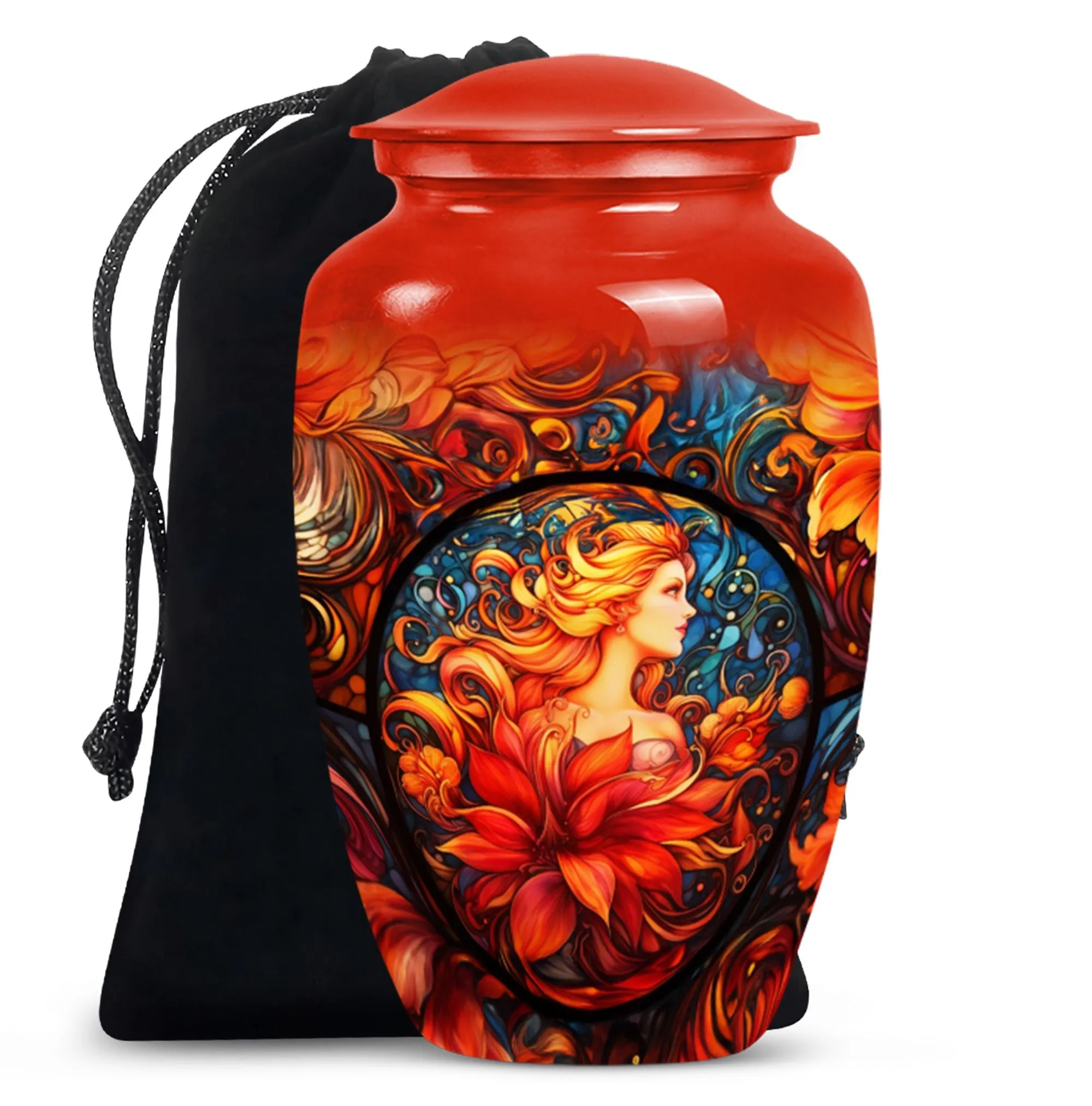 Stained Glass Urn for Significant End-of-Life Moments