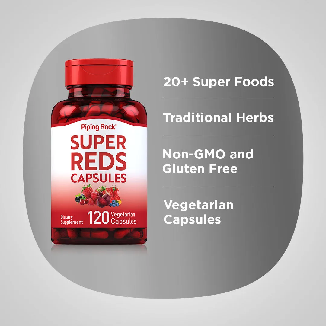 Super Reds, 120 Vegetarian Capsules