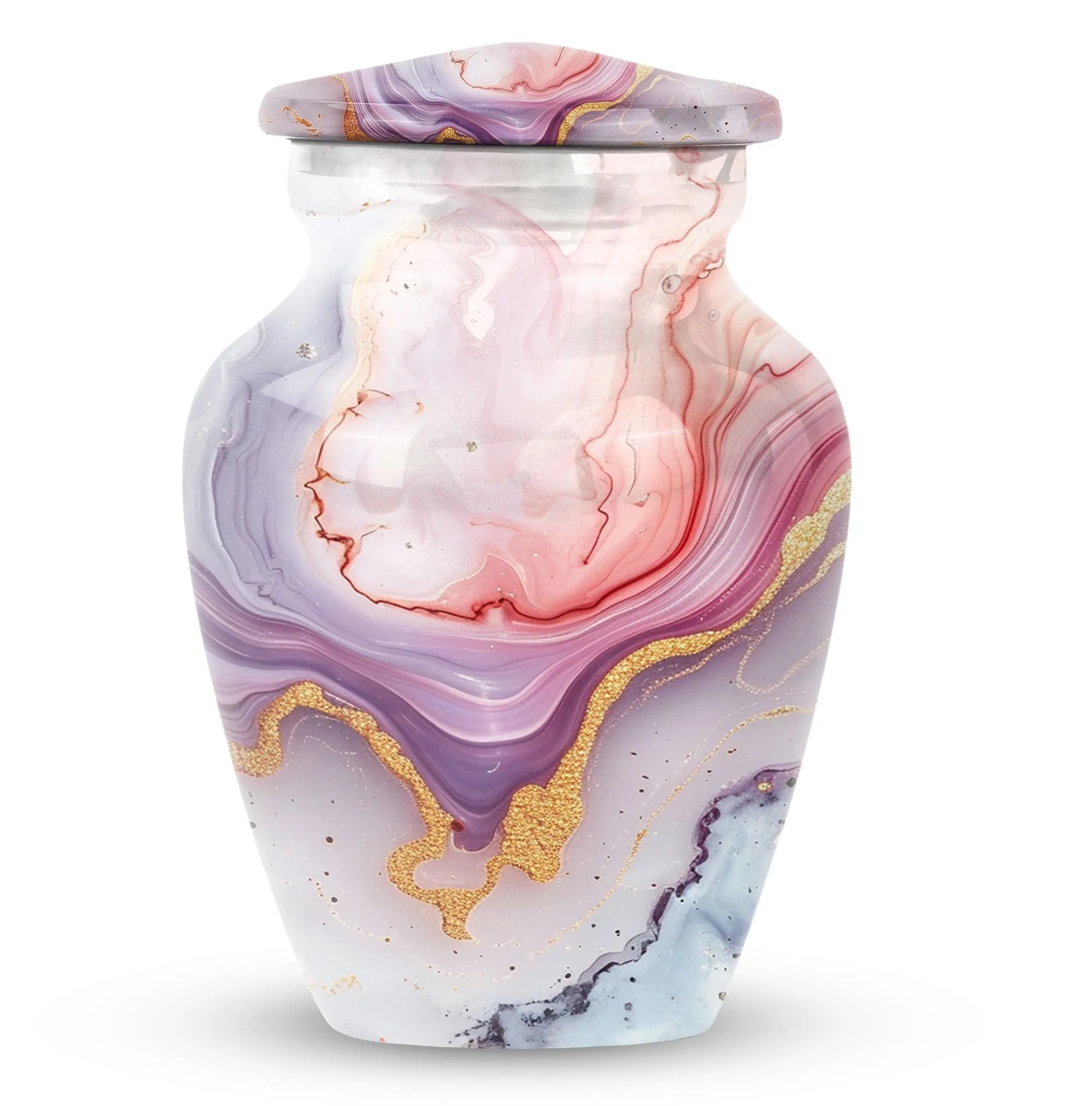 Swirl Rest - Elegant Memorial Urn for Cherished Moments