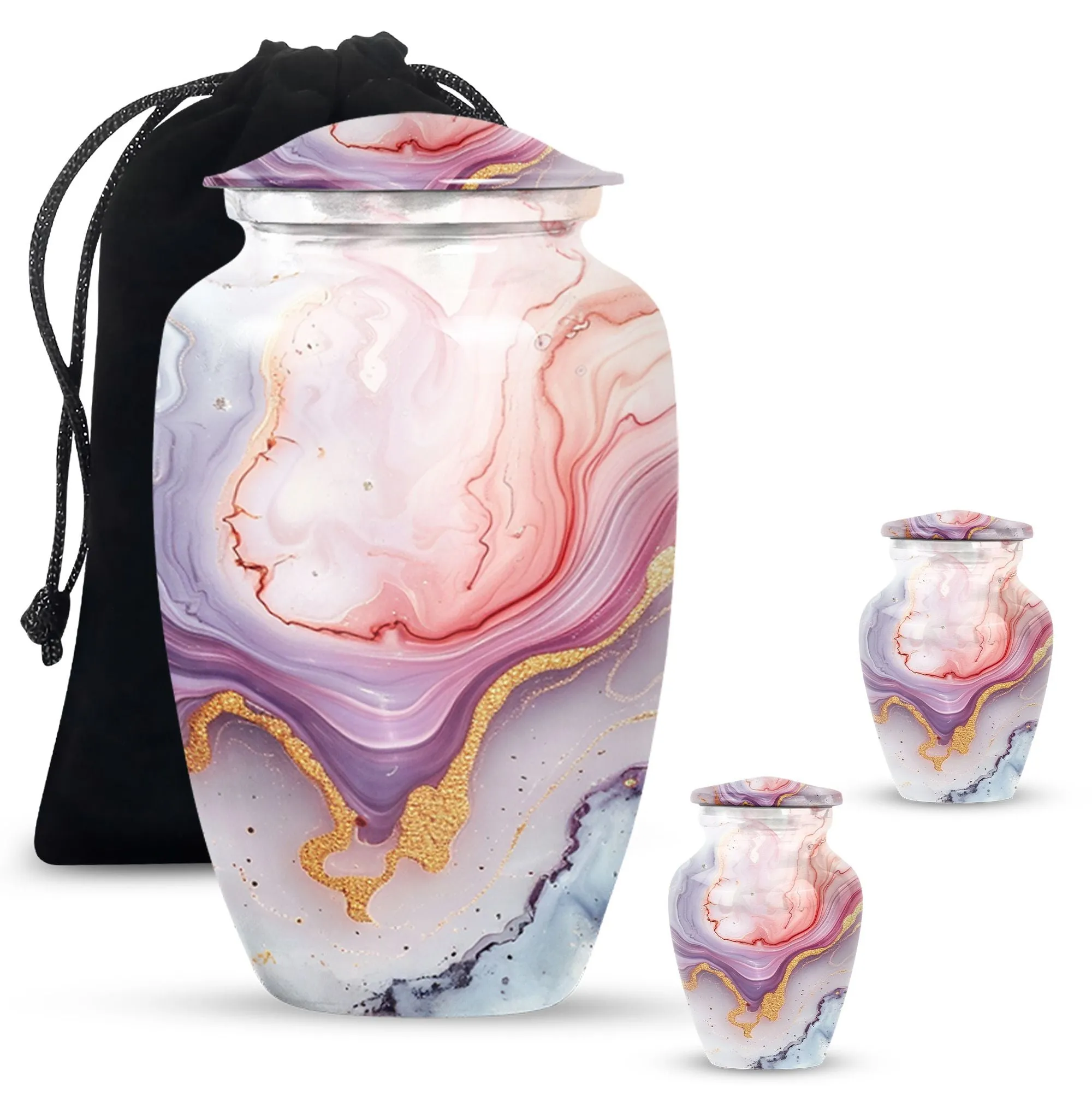 Swirl Rest - Elegant Memorial Urn for Cherished Moments
