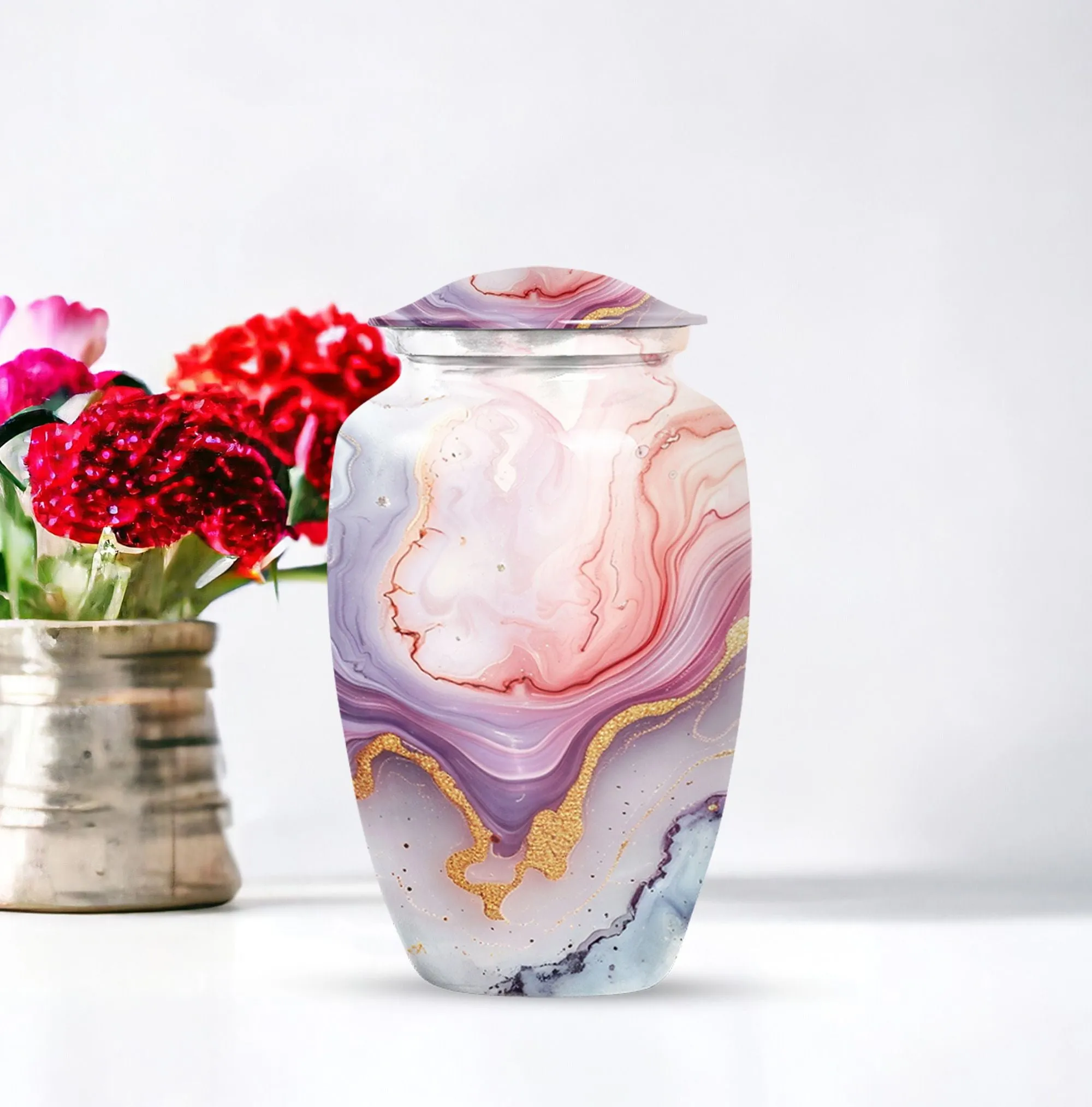 Swirl Rest - Elegant Memorial Urn for Cherished Moments