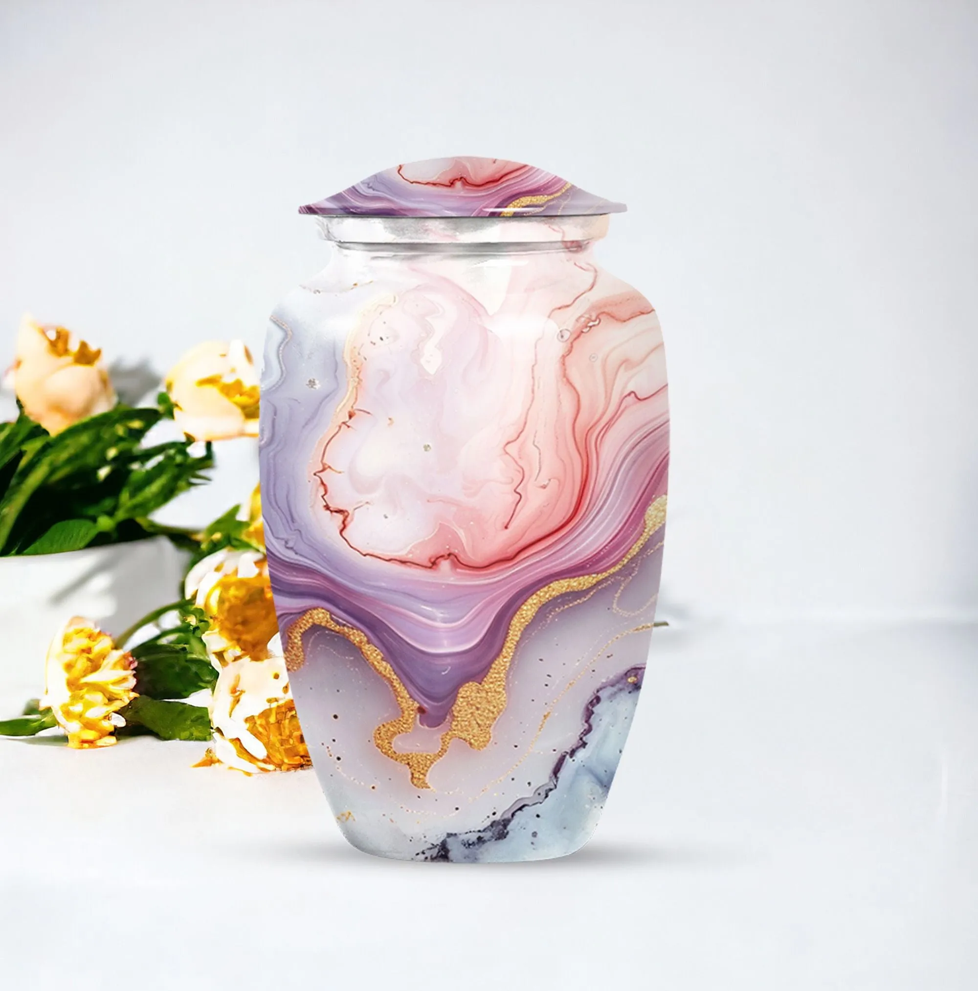 Swirl Rest - Elegant Memorial Urn for Cherished Moments