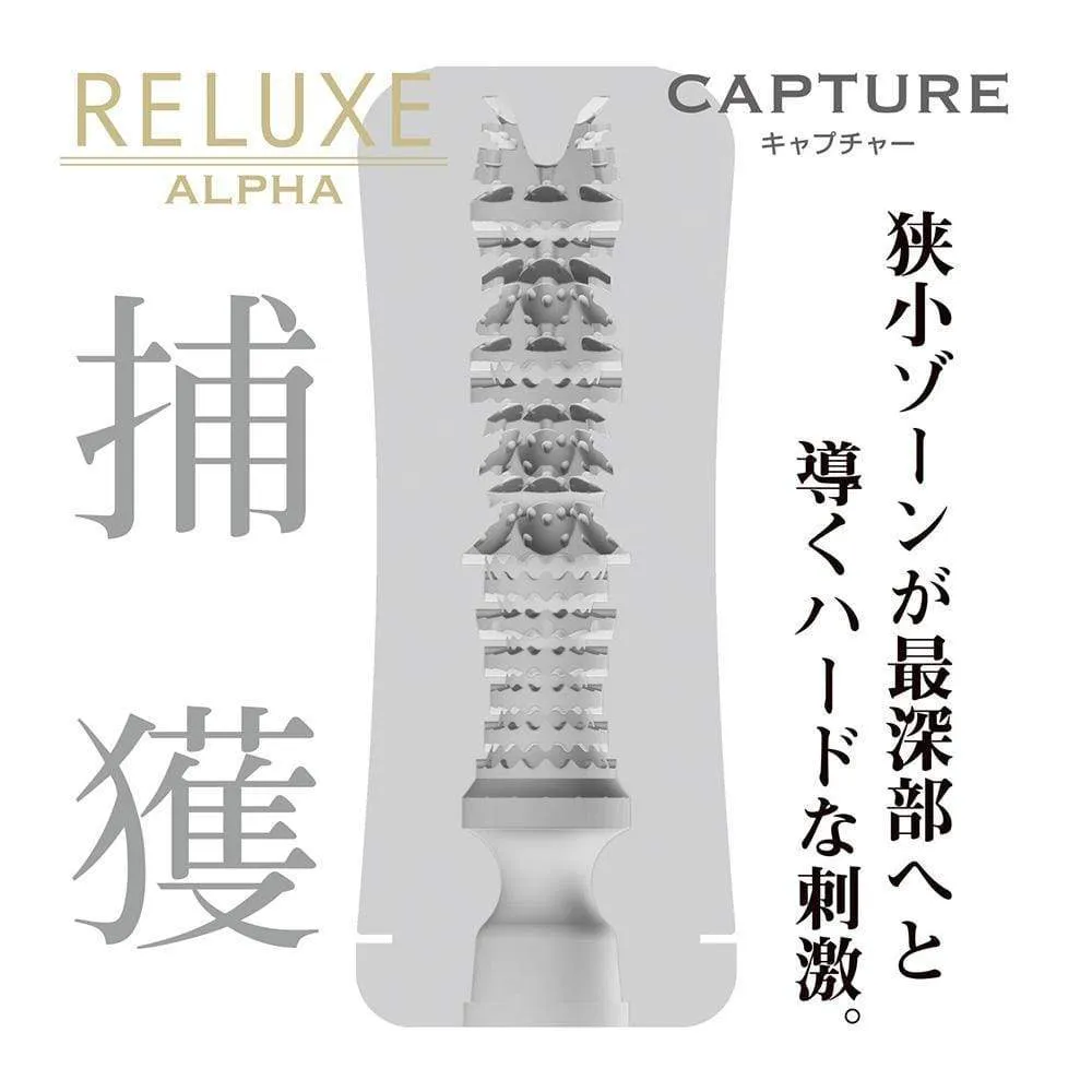 T-Best - Reluxe Alpha Capture Soft Stroker Hard Type (Clear)