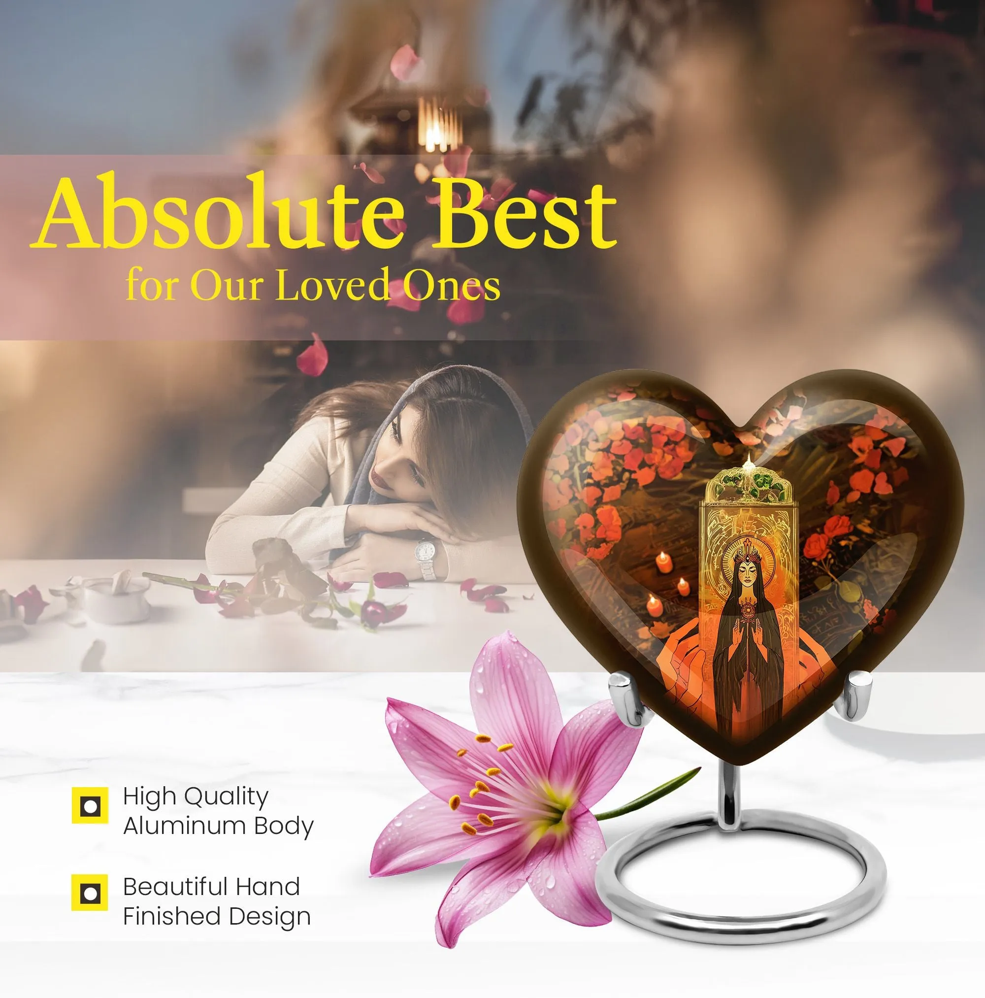 Tarot Urn Reverence - The Forever Memorial Solution