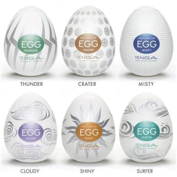 Tenga - Hard Boiled Series Masturbator Egg Stroker