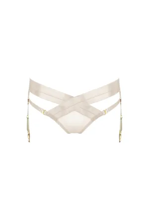 Tomoe Harness Brief Cream