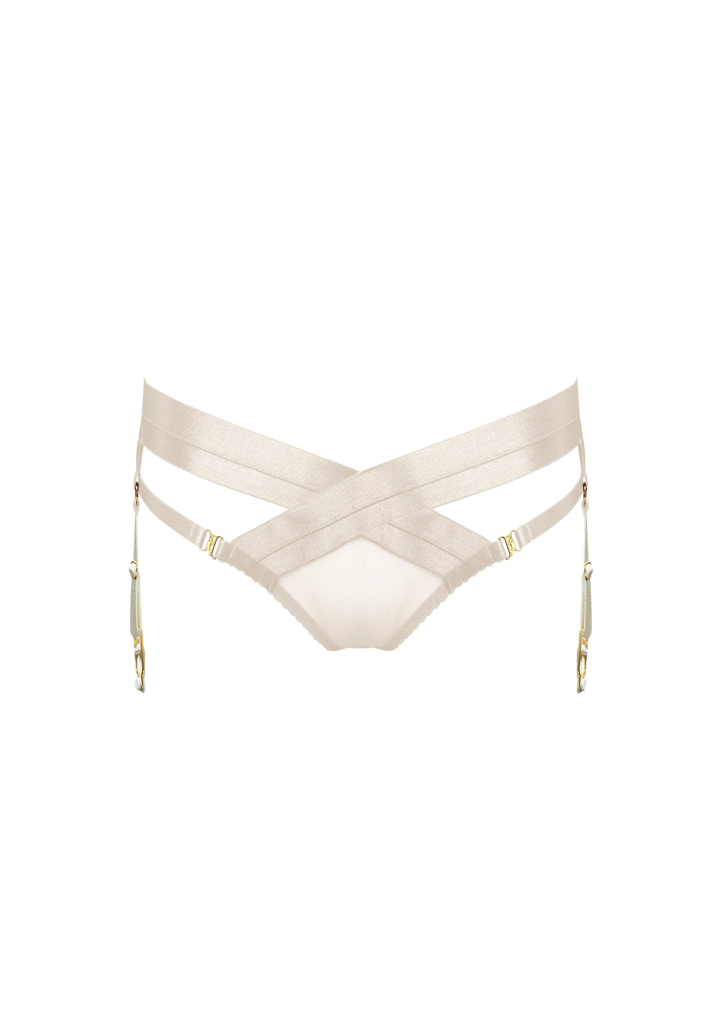 Tomoe Harness Brief Cream