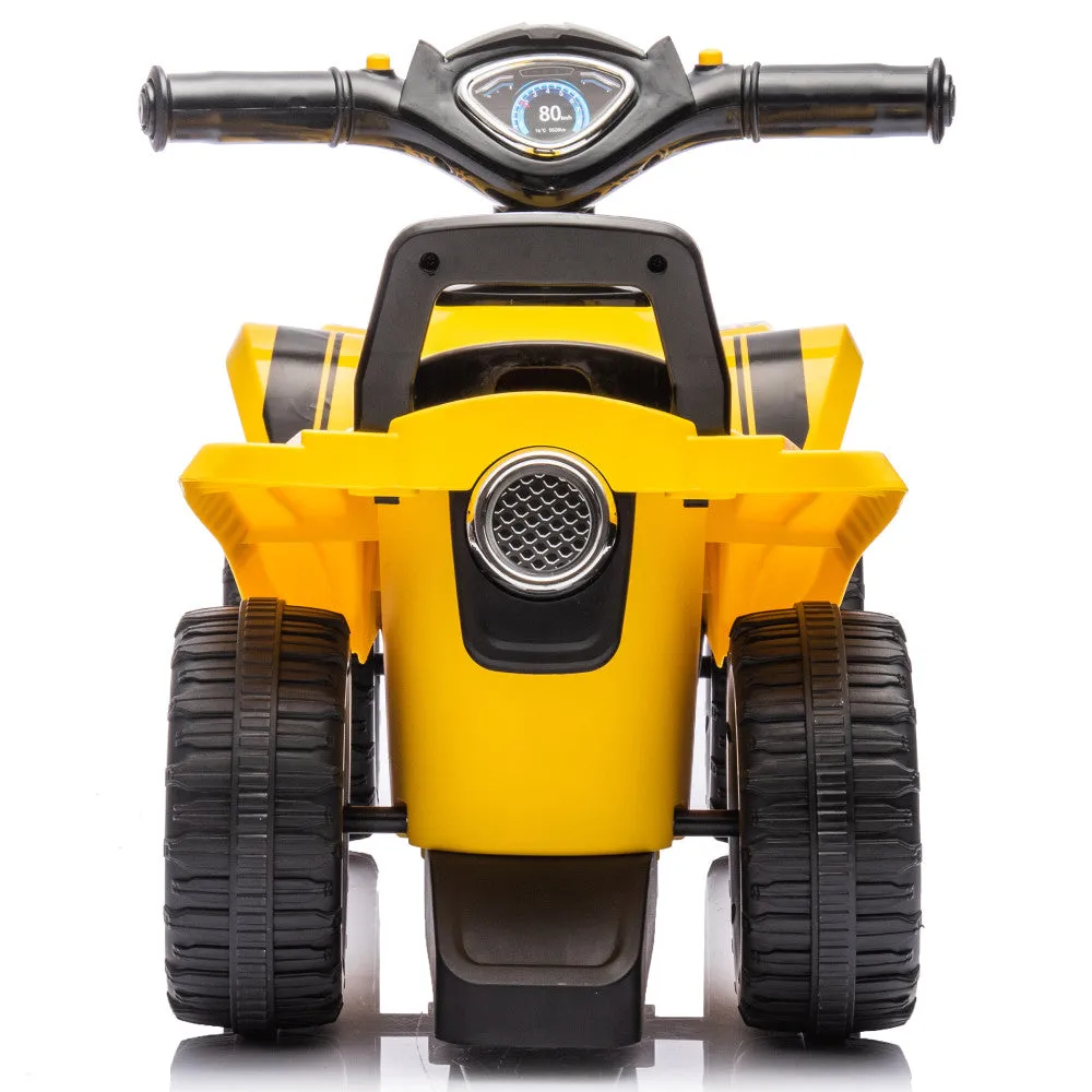Tonka - Quad Push Car, Yellow - Foot-To-Floor Ride-On for Toddlers 12mo 