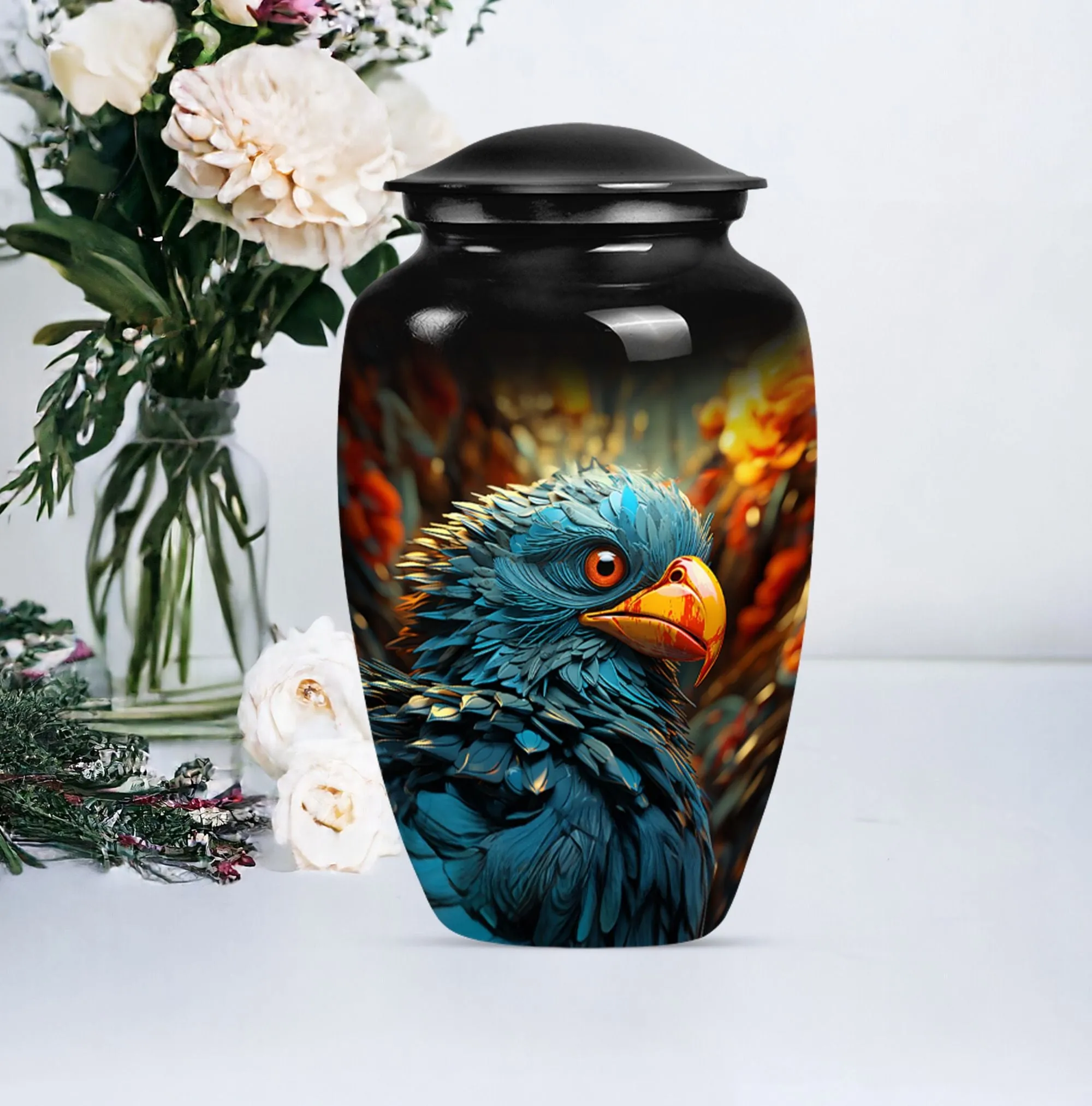 Toucans Memento: Classy Cremation Keepsake for Loved Ones