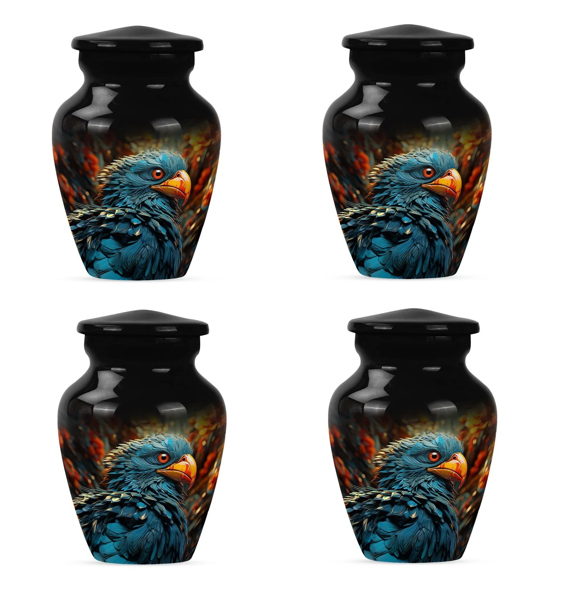 Toucans Memento: Classy Cremation Keepsake for Loved Ones
