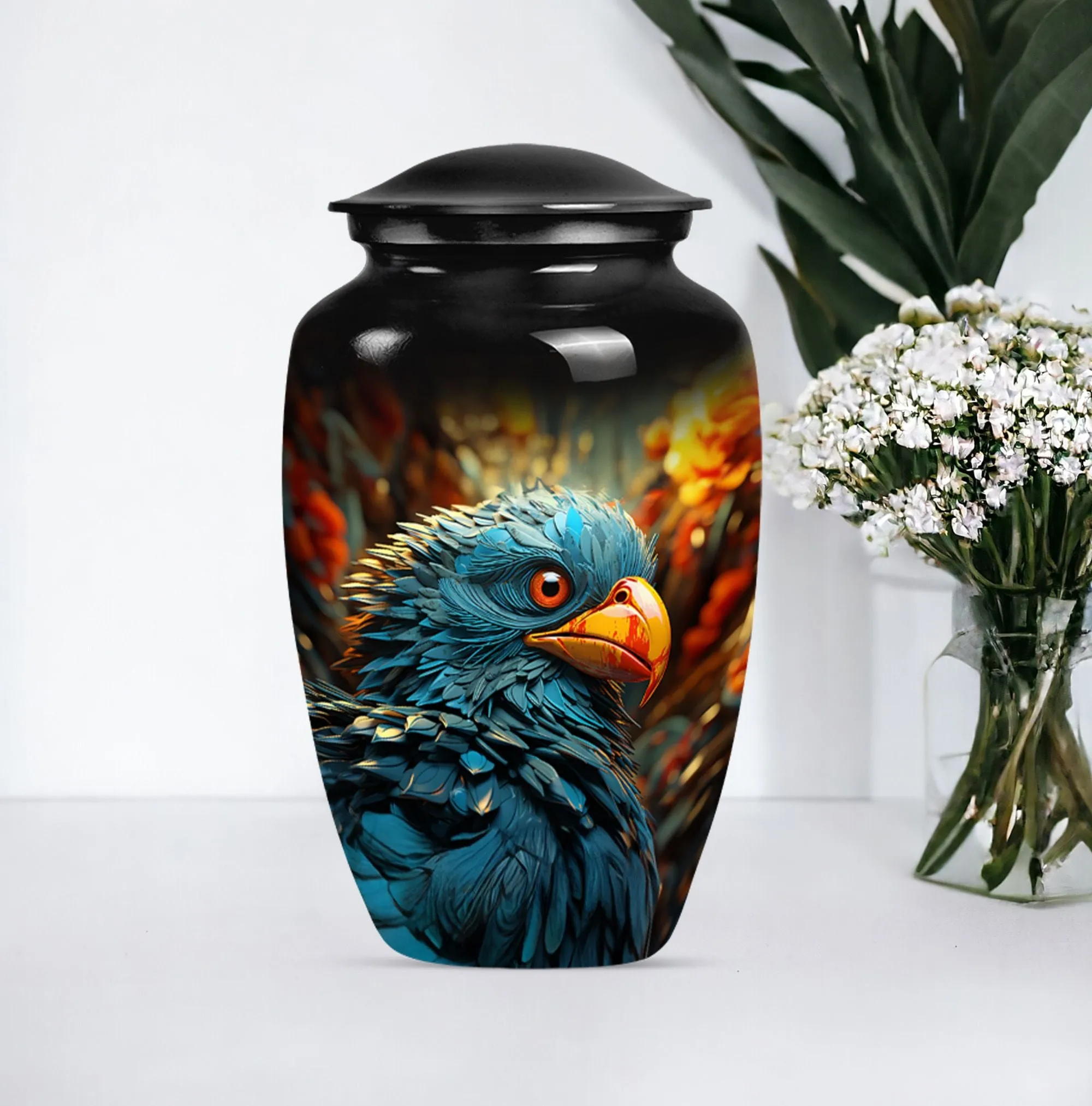 Toucans Memento: Classy Cremation Keepsake for Loved Ones