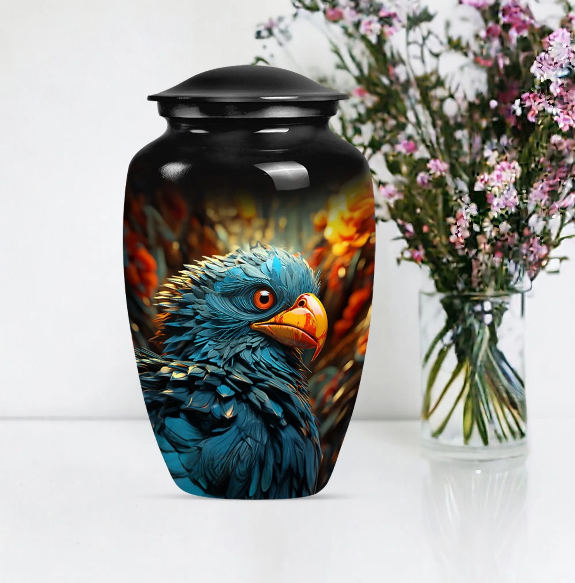 Toucans Memento: Classy Cremation Keepsake for Loved Ones