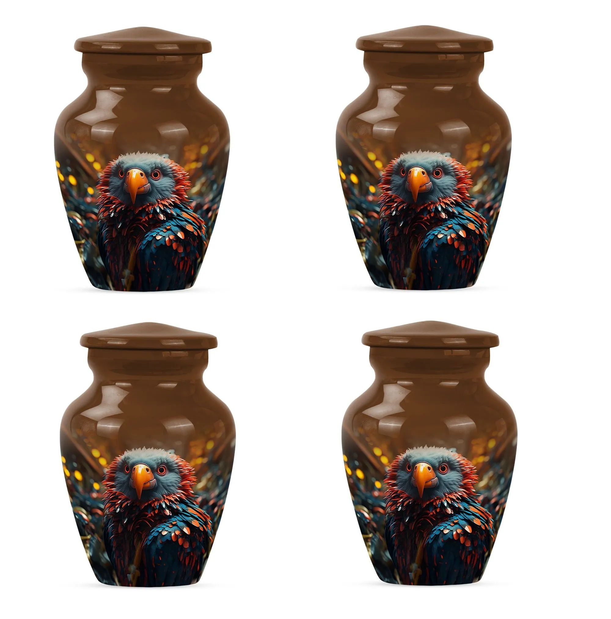 Toucans Urn - Eternally Remembered with Love and Respect