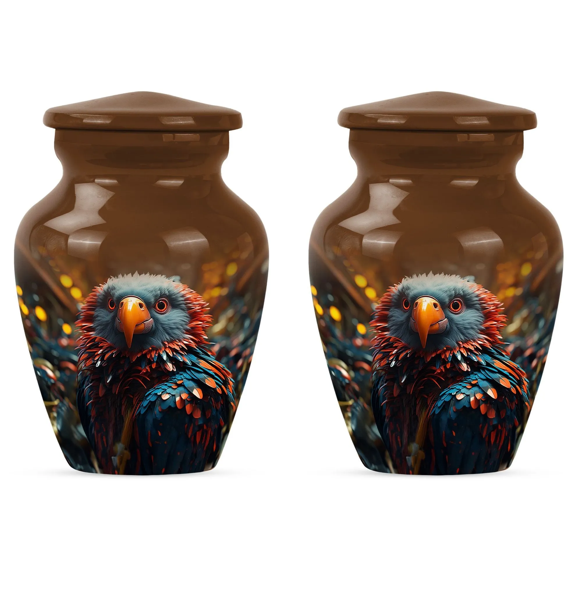 Toucans Urn - Eternally Remembered with Love and Respect