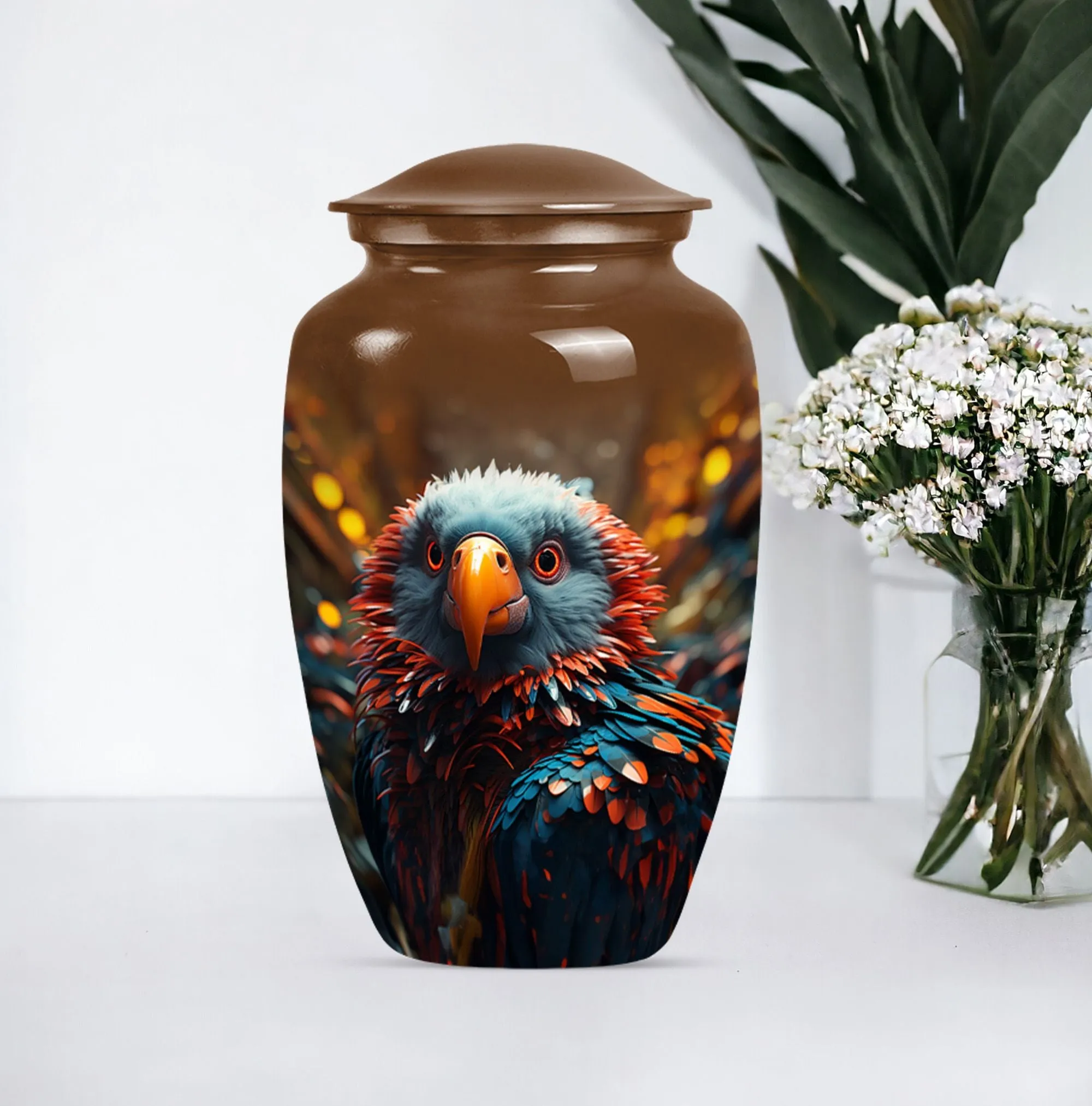 Toucans Urn - Eternally Remembered with Love and Respect