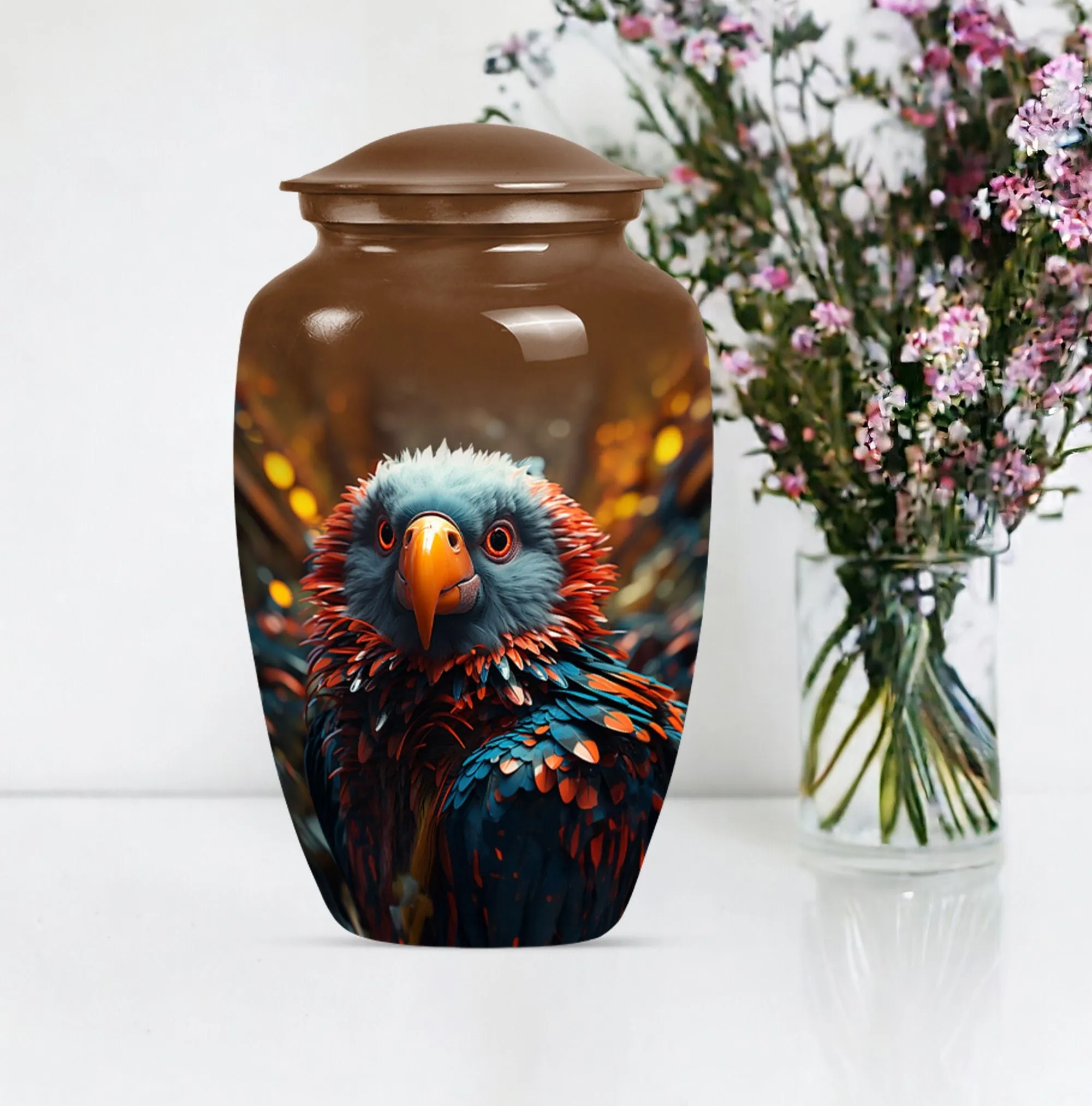 Toucans Urn - Eternally Remembered with Love and Respect