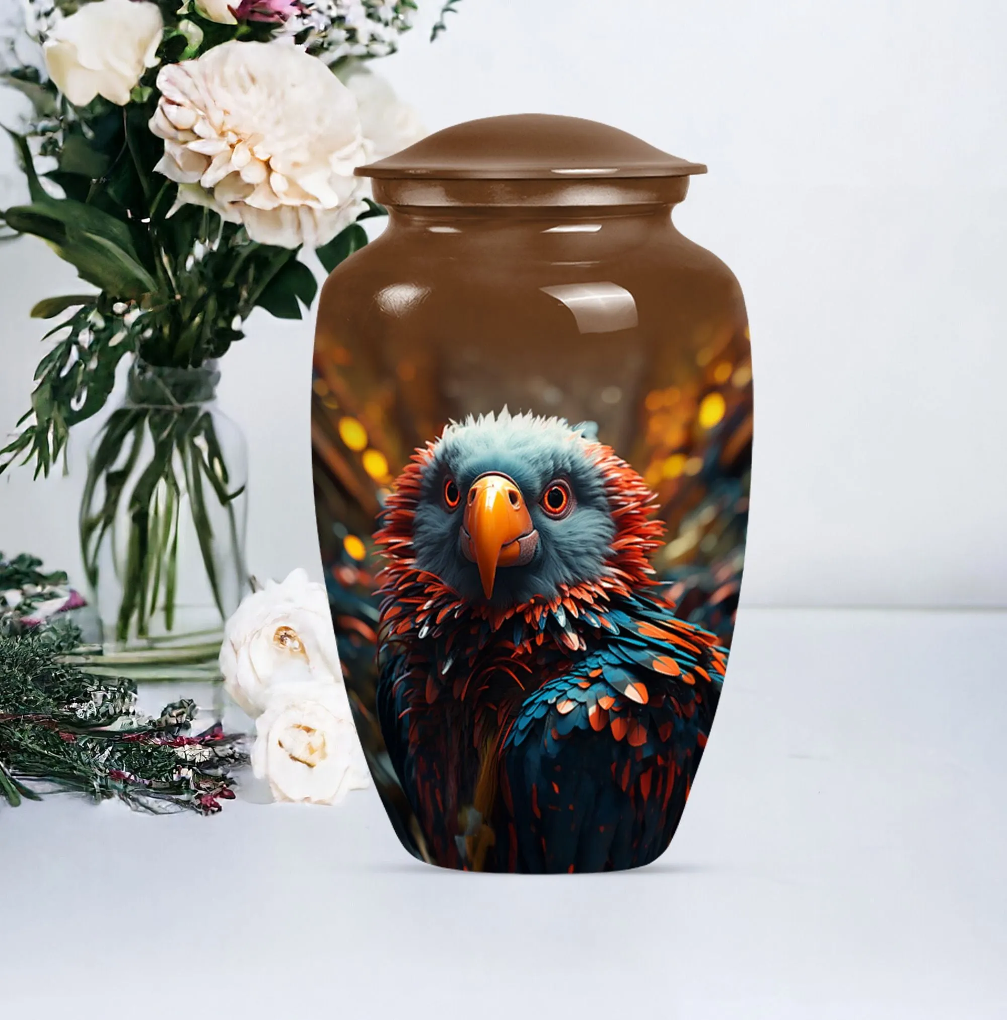 Toucans Urn - Eternally Remembered with Love and Respect