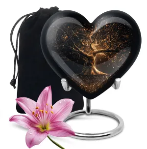 Tree of Life Memorial Urn, Lovingly Sized for Large Human Ashes