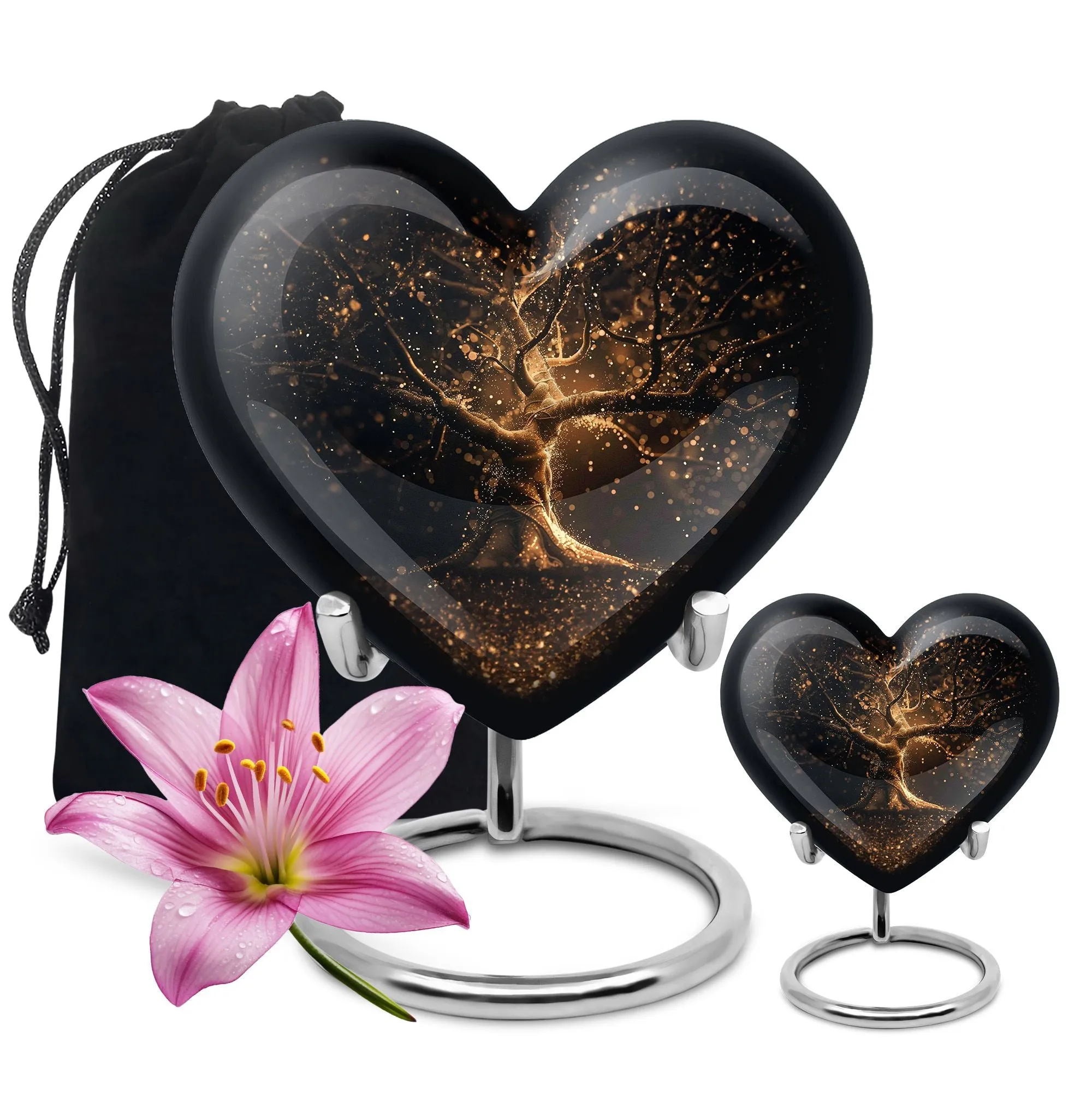 Tree of Life Memorial Urn, Lovingly Sized for Large Human Ashes