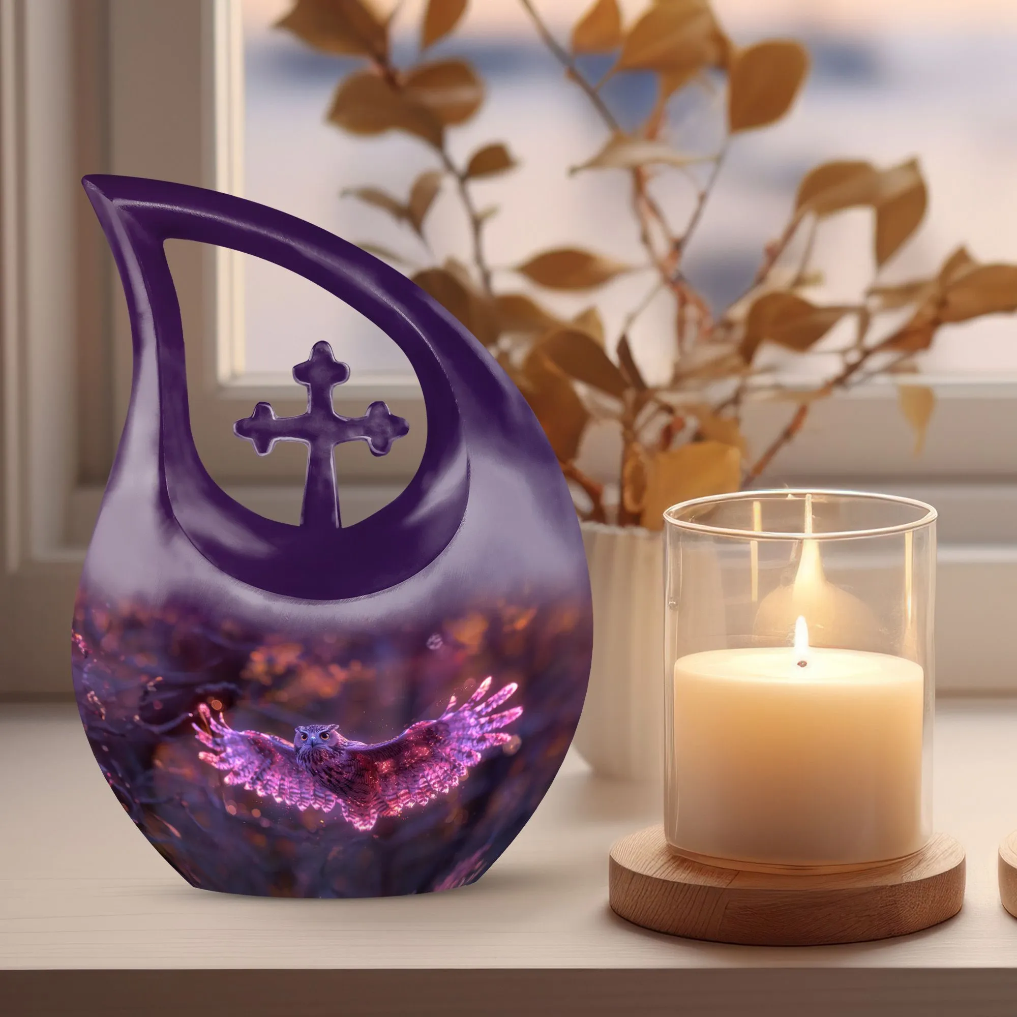 Twilight Magic Flight Urn - Reverent Full-Size Amidst Endless Sky
