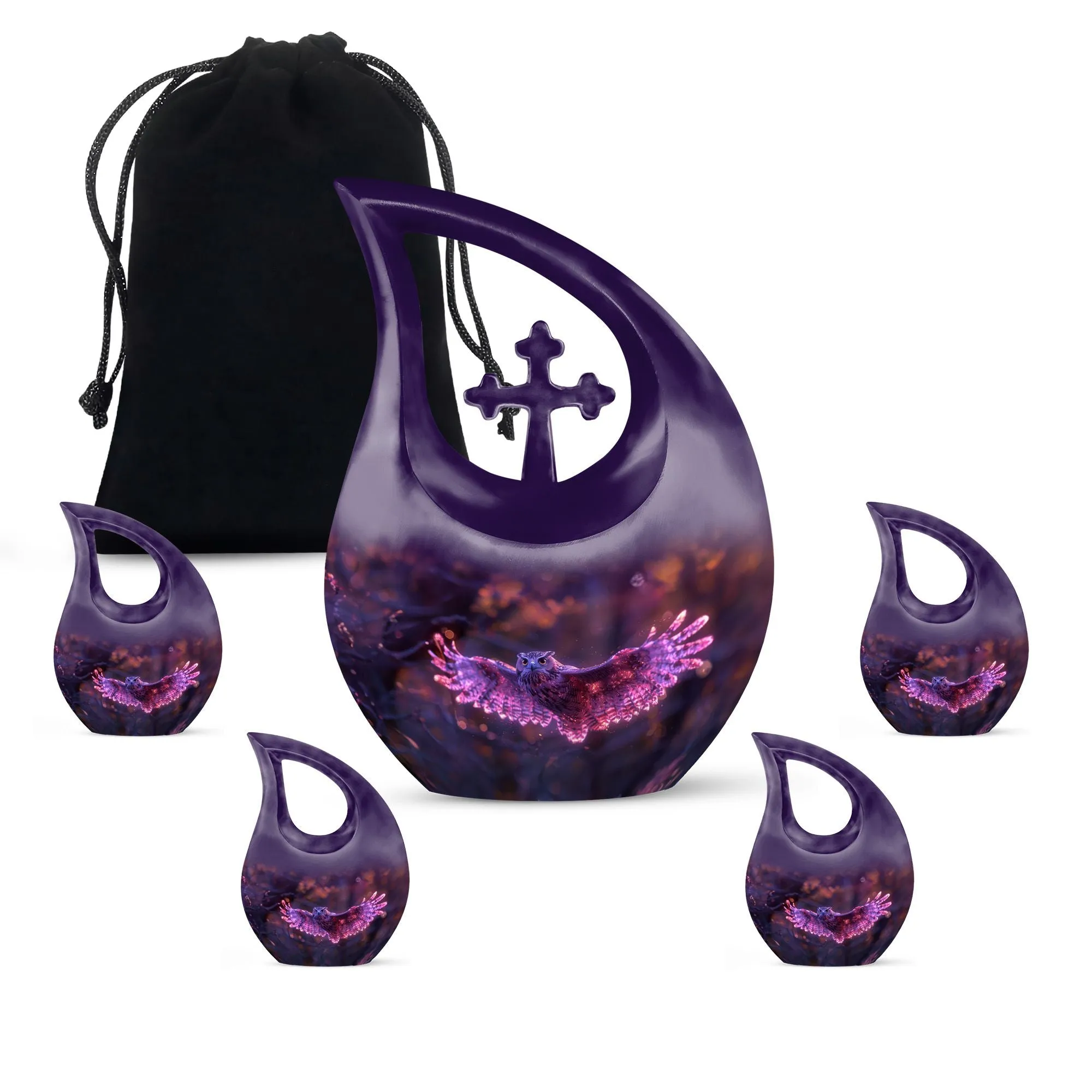 Twilight Magic Flight Urn - Reverent Full-Size Amidst Endless Sky
