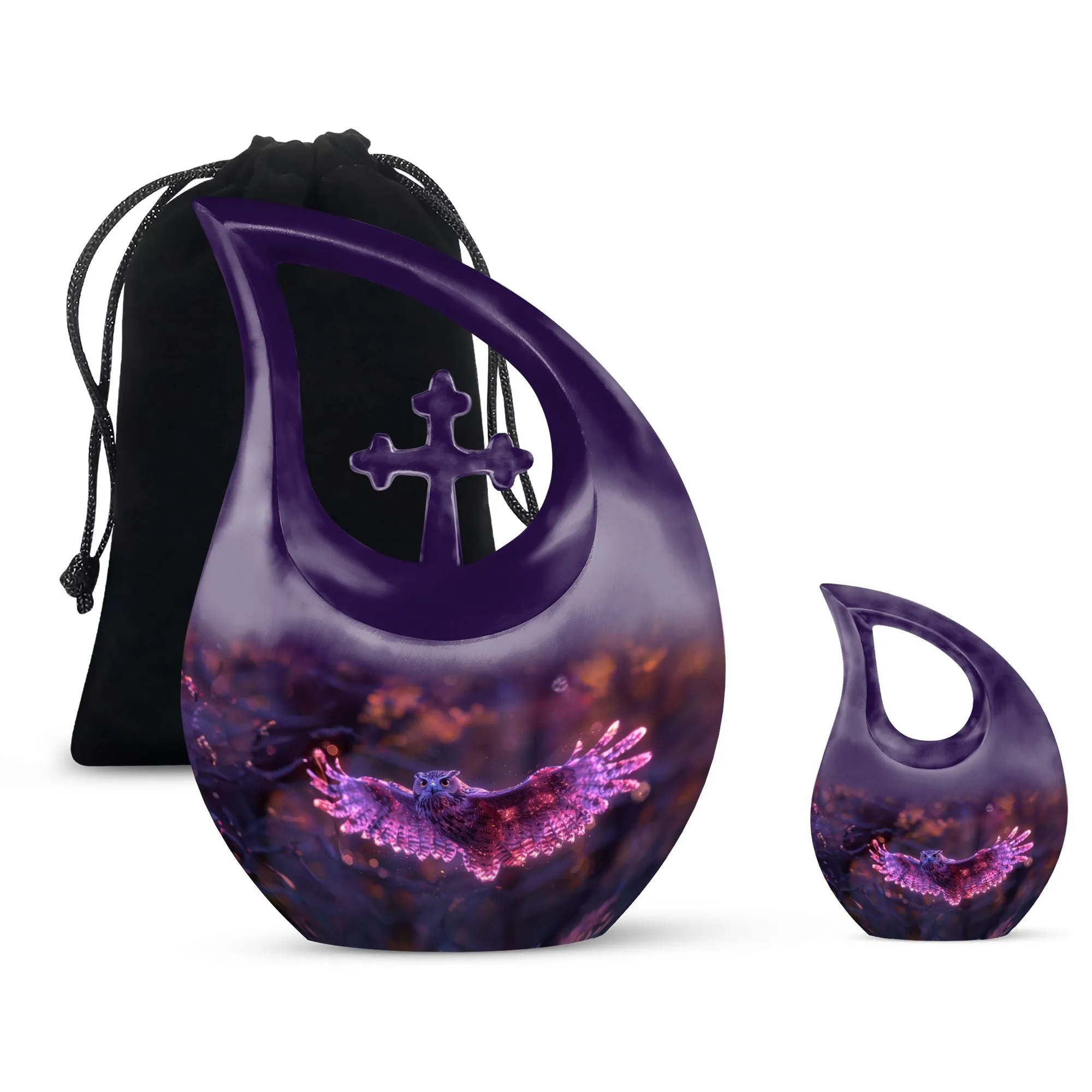 Twilight Magic Flight Urn - Reverent Full-Size Amidst Endless Sky