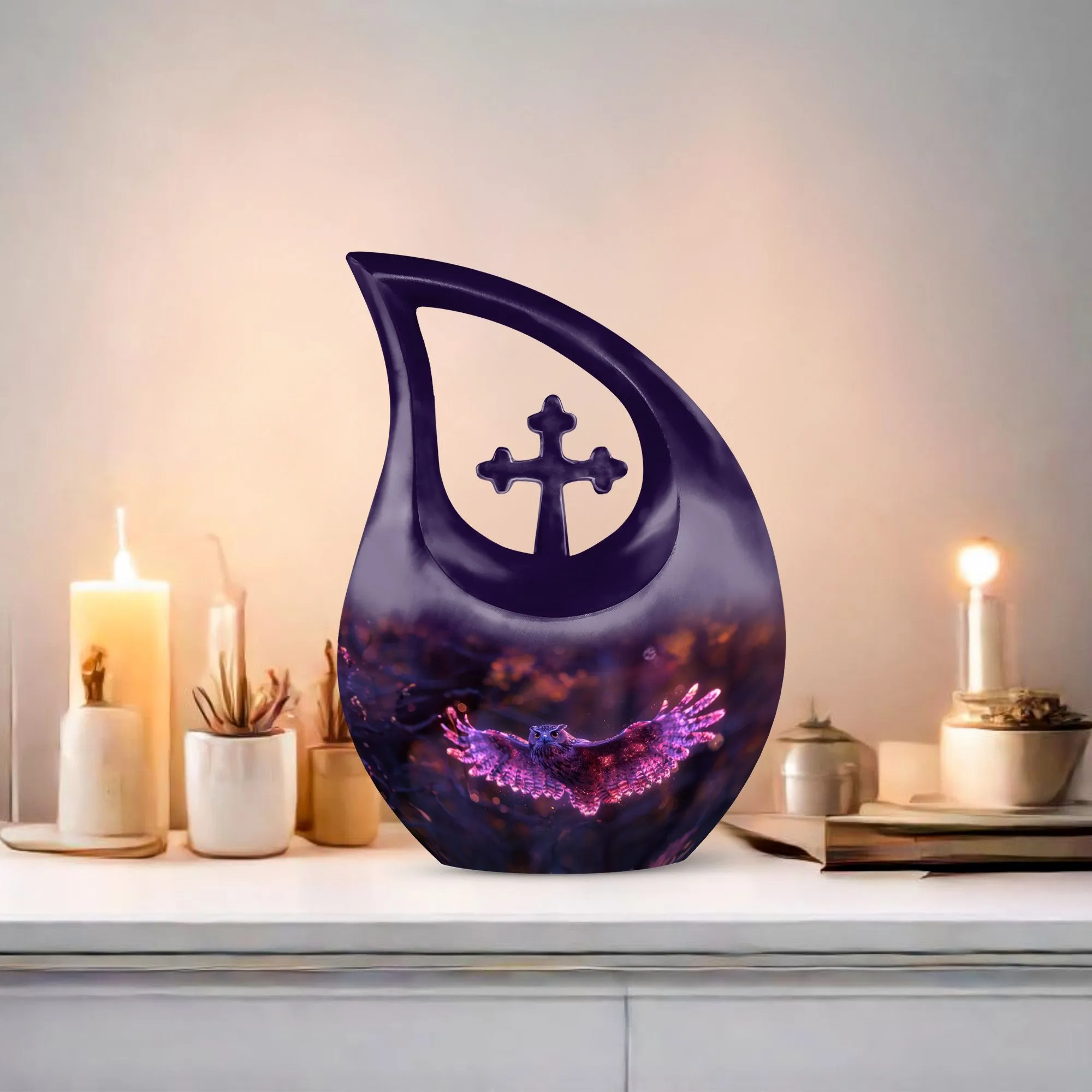 Twilight Magic Flight Urn - Reverent Full-Size Amidst Endless Sky