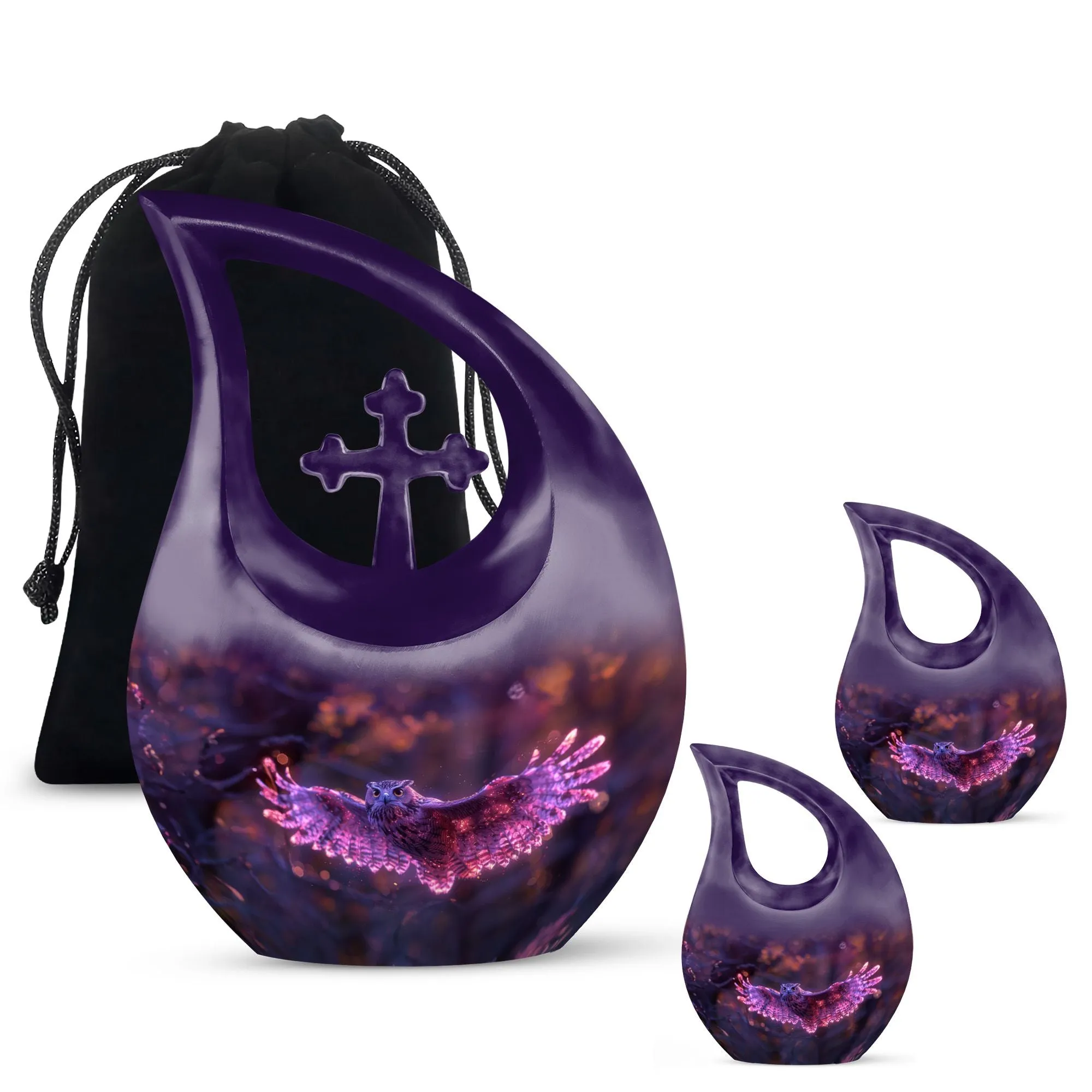 Twilight Magic Flight Urn - Reverent Full-Size Amidst Endless Sky