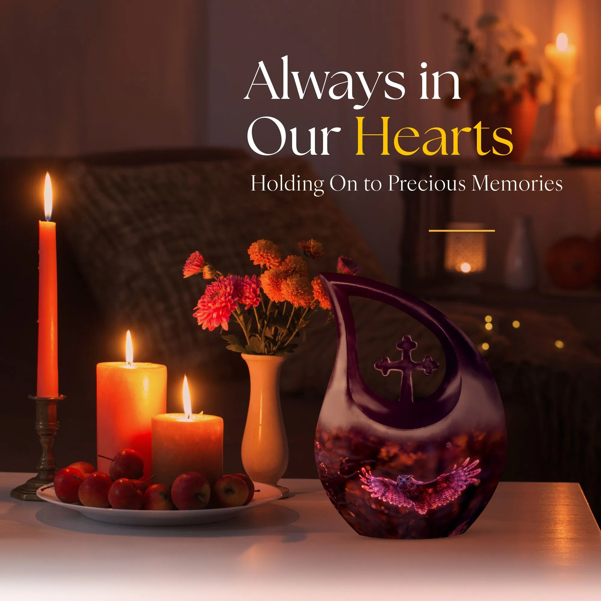 Twilight Magic Flight Urn - Reverent Full-Size Amidst Endless Sky