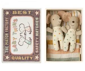 Twins, Baby mice in matchbox