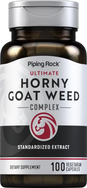 Ultimate Horny Goat Weed Complex, 100 Vegetarian Capsules