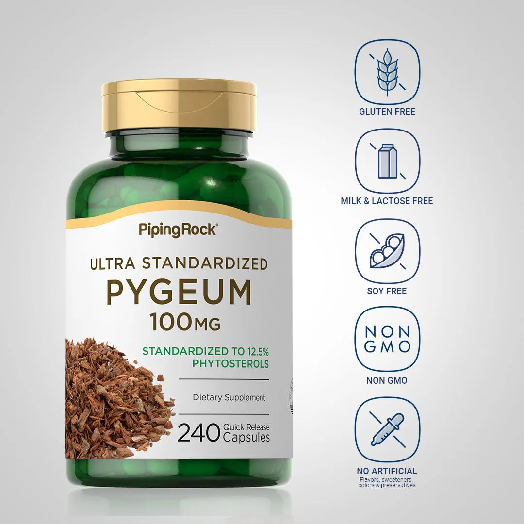 Ultra Standardized Pygeum, 100 mg, 240 Quick Release Capsules