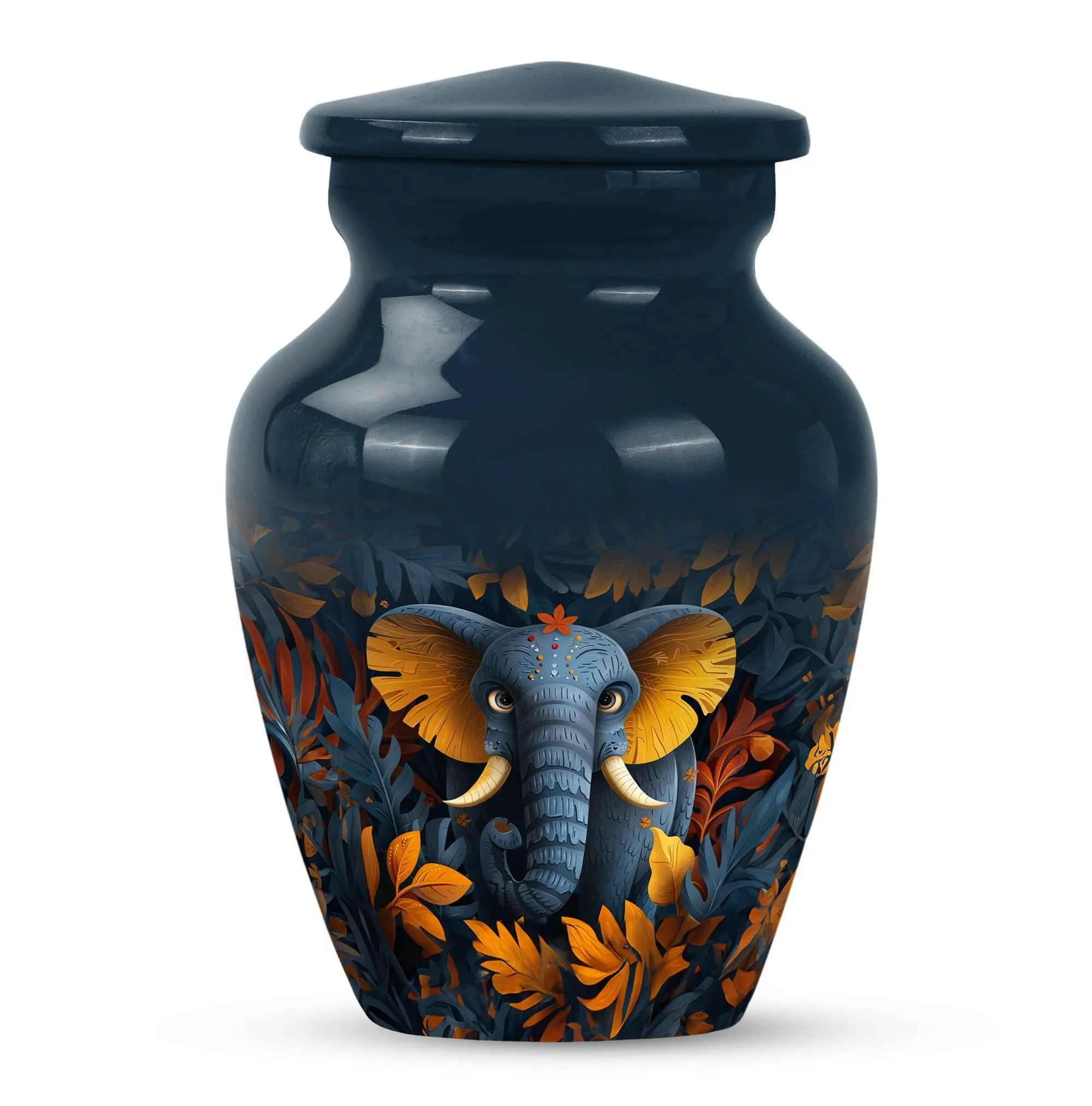 Unforgettable Elephant Memorial Tribute - Dignified Burial Urn