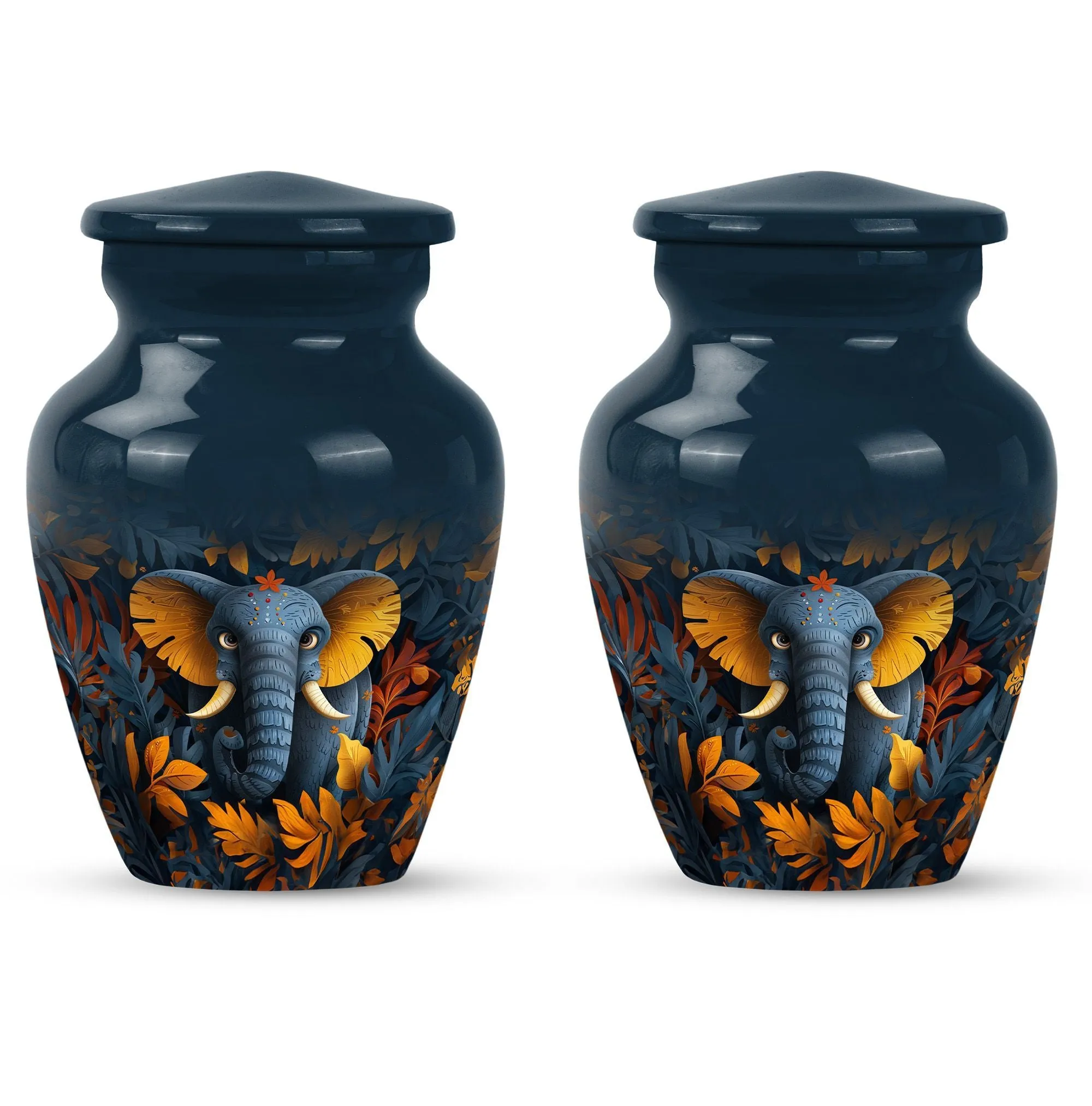 Unforgettable Elephant Memorial Tribute - Dignified Burial Urn